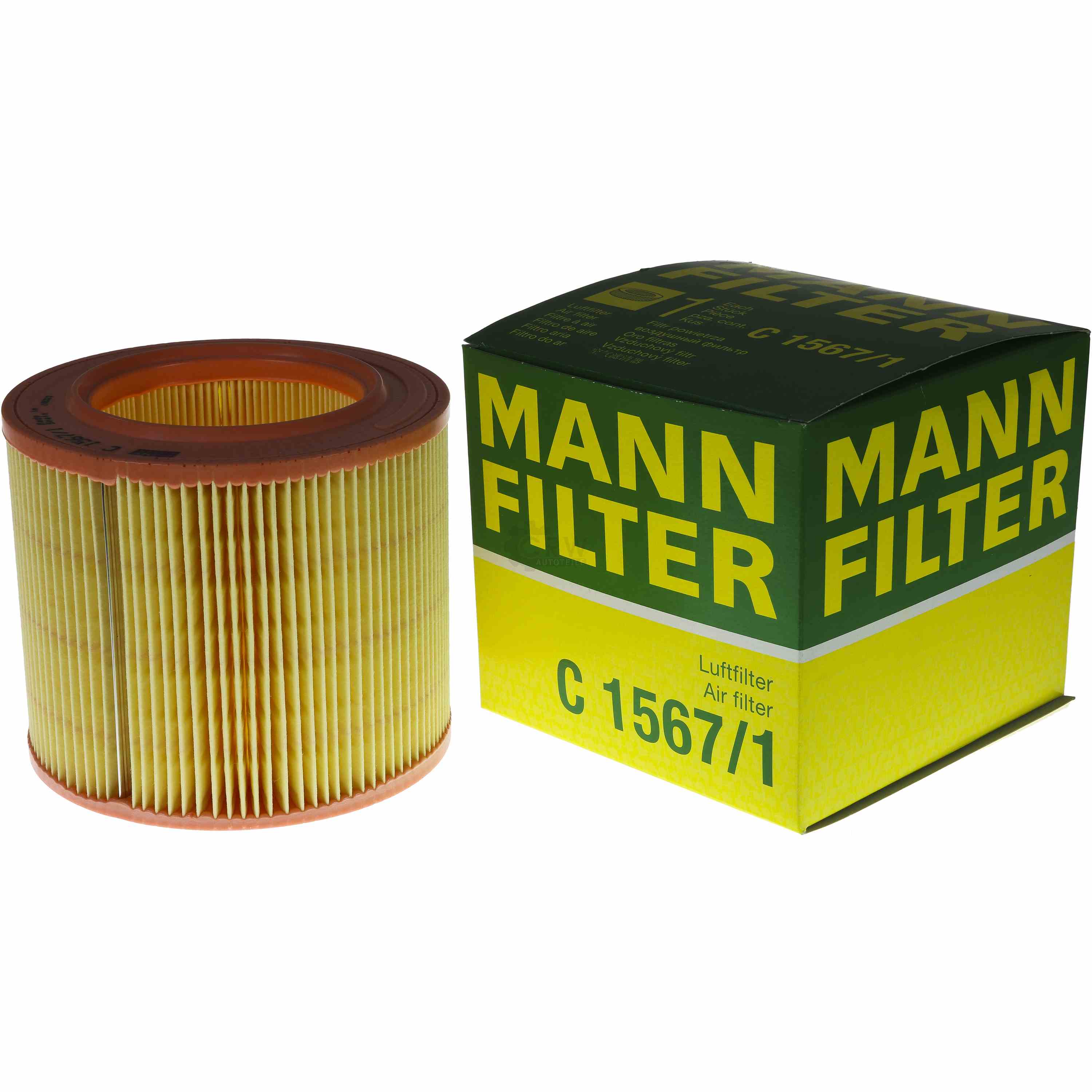 MANN-FILTER Luftfilter für Bedford Blitz CF97 2.3 Triumph 2000 MK I