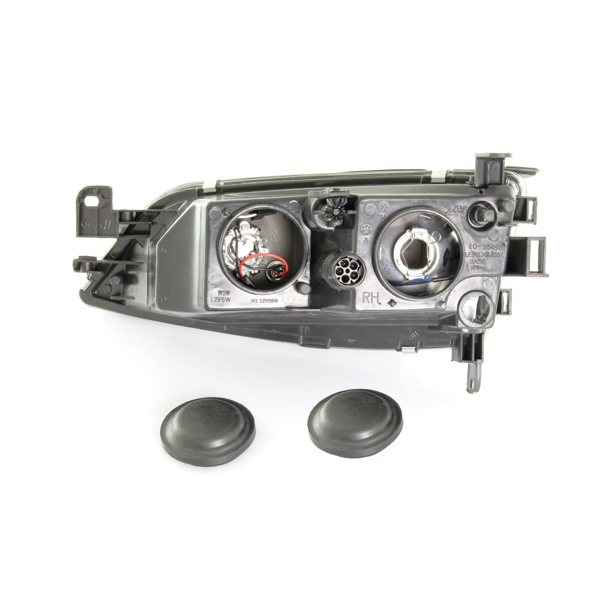 Scheinwerfer rechts für Opel Vectra B 10.95-12.98 Valeo-System H7/H1 ohne Motor