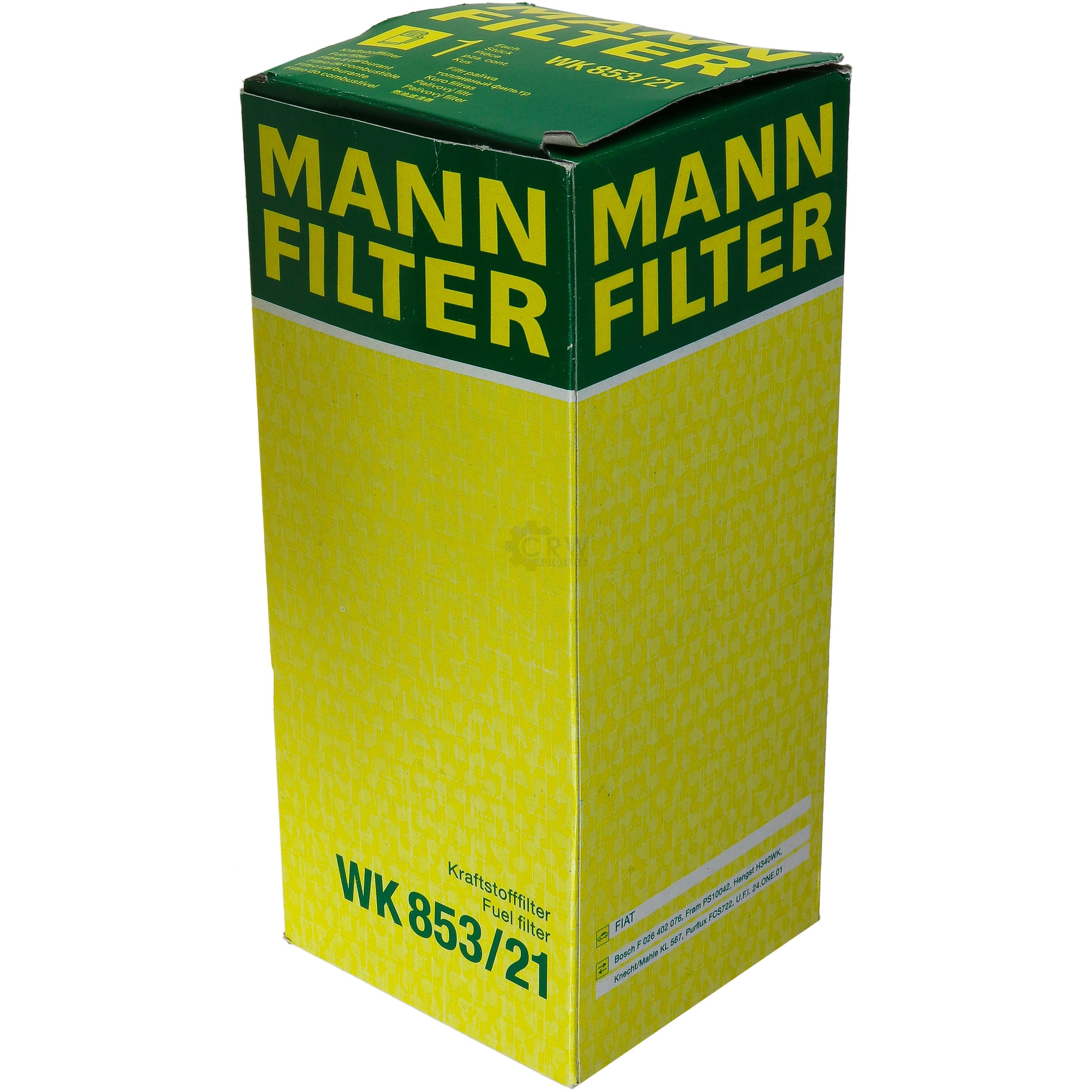 MANN-FILTER Kraftstofffilter WK 853/21 Fuel Filter