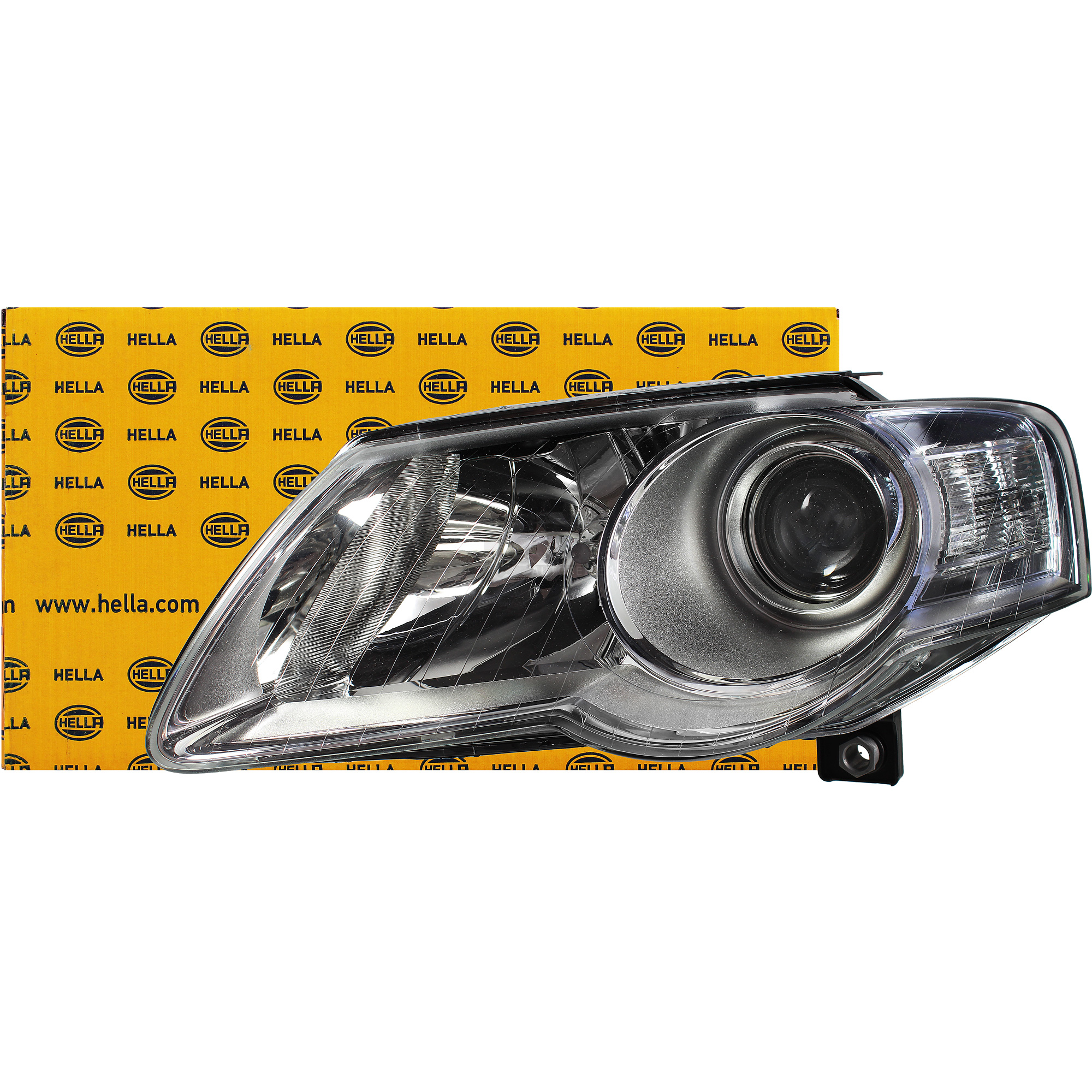 Hella Scheinwerfer links für VW Passat B6 3C Bj. 05-11 H7/H7 + Motor 