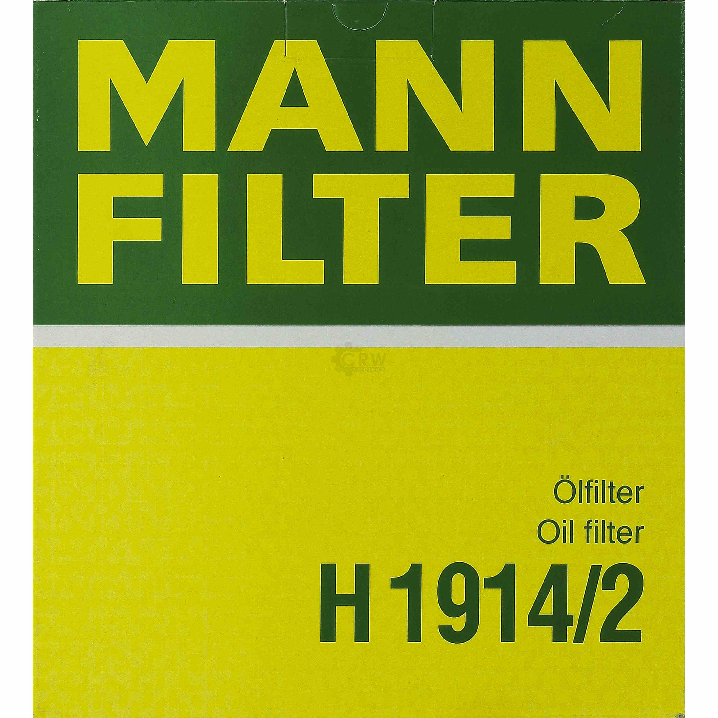 MANN-FILTER Getriebeölfilter für Automatikgetriebe H 1914/2 Mercedes-Benz