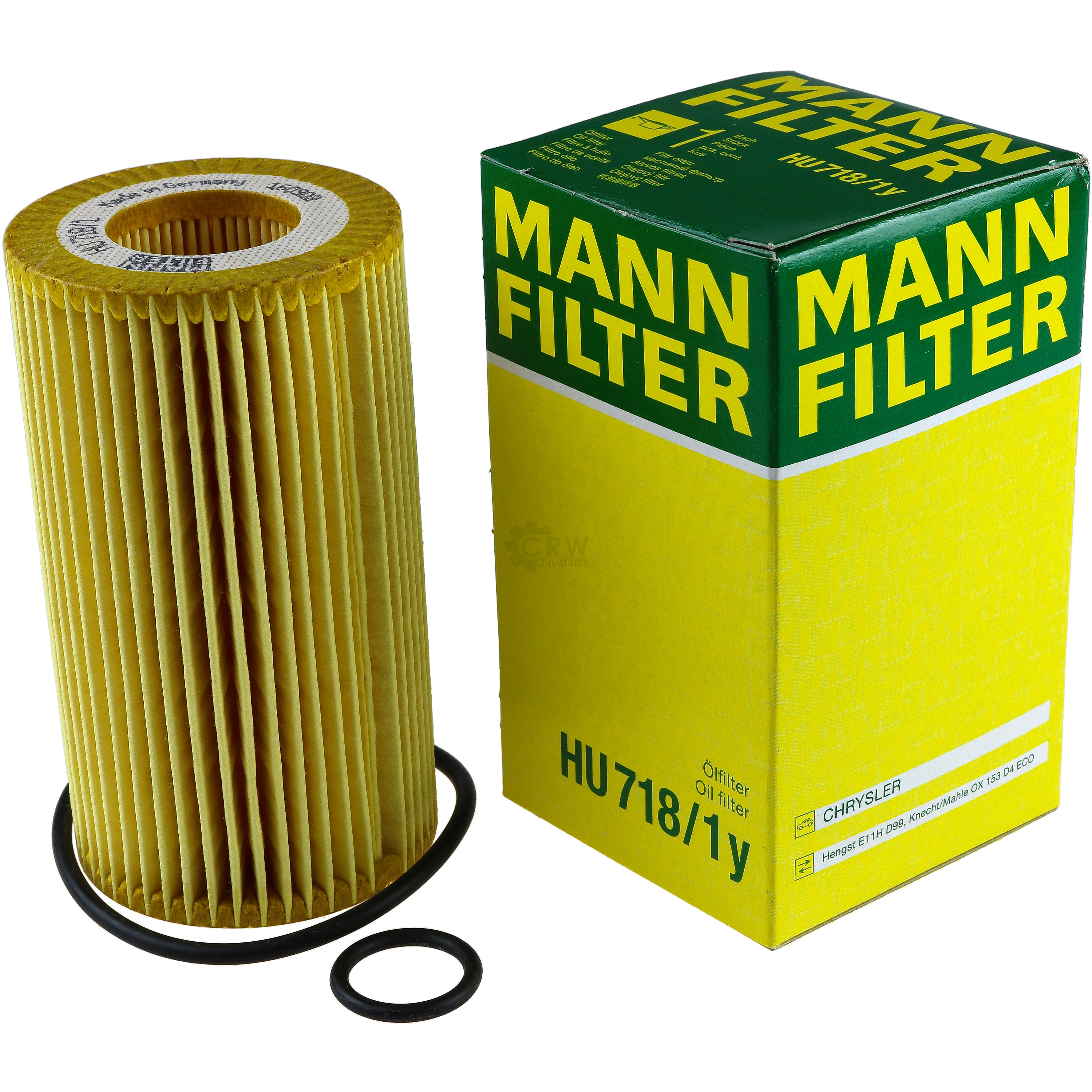 MANN-FILTER Ölfilter für Chrysler PT Cruiser PT_ 2.2 CRD