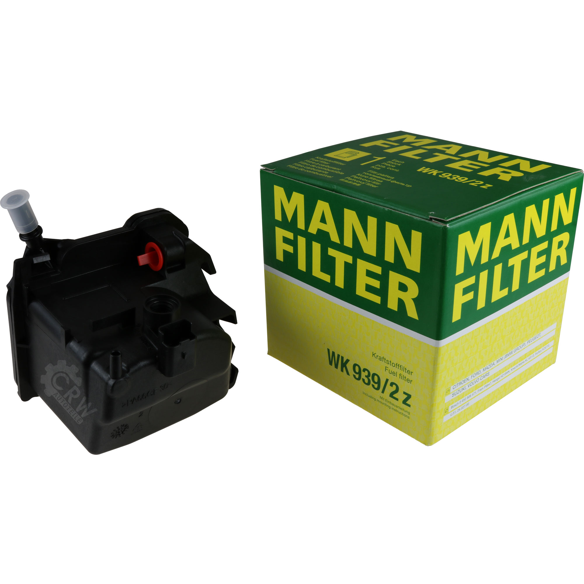 MANN-FILTER Kraftstofffilter WK 939/2 z Fuel Filter
