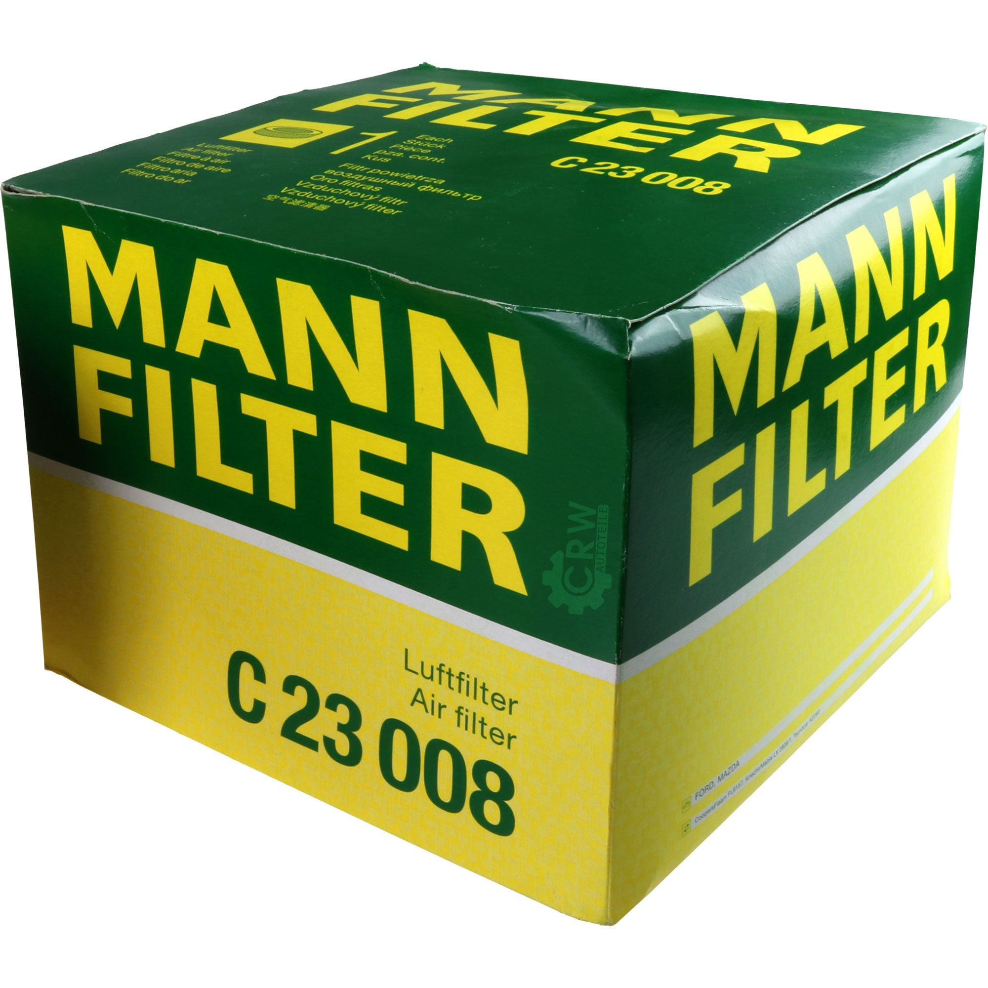 MANN-FILTER Luftfilter für Ford Ranger ES ET 2.5 TDCi 4x4 Mazda BT-50 Pick-up