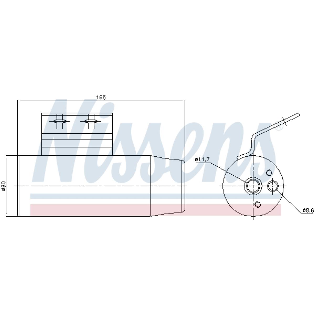 Trockner Klimaanlage Aluminium für Chrysler Voyager/Grand Plymouth Caravan
