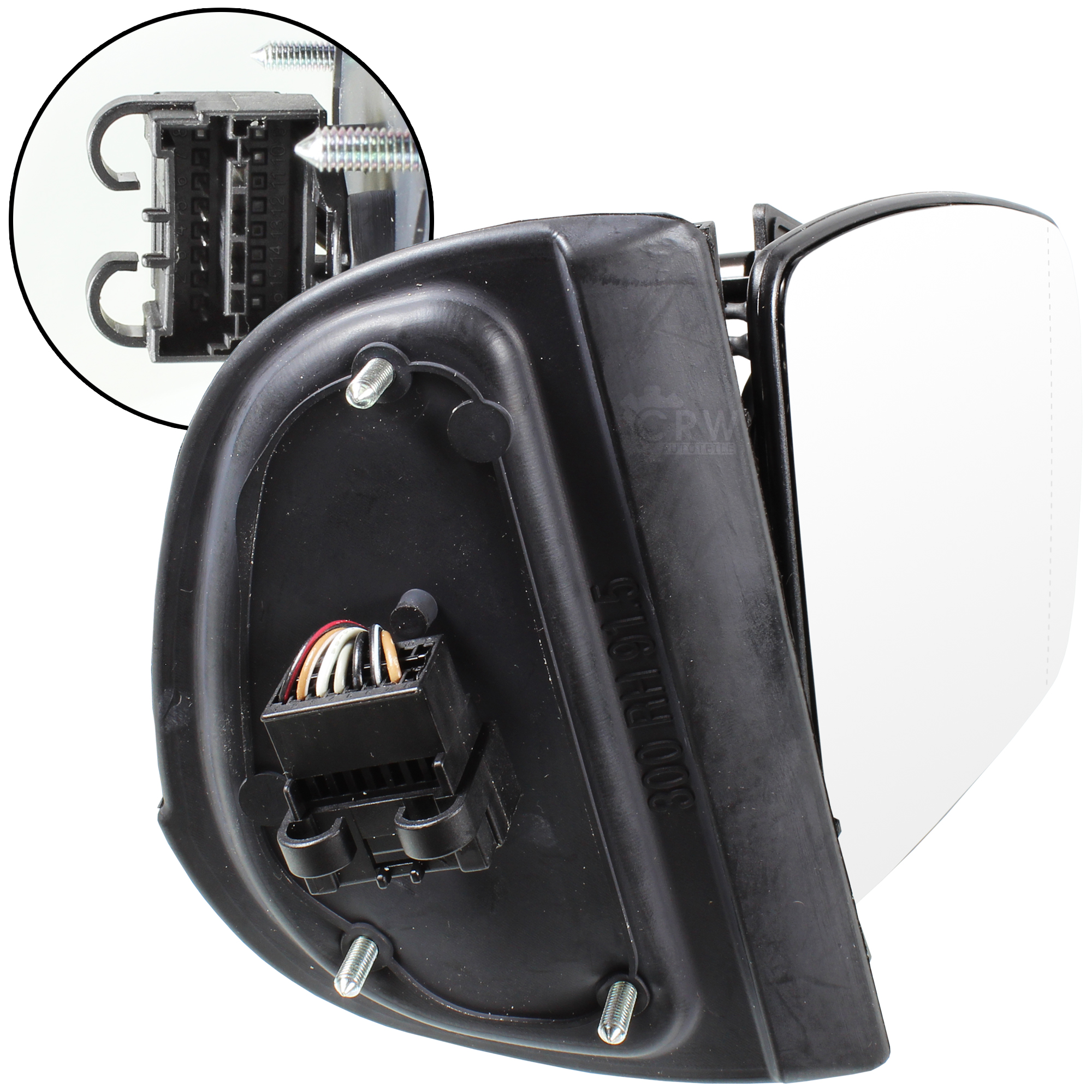 Außenspiegel Spiegel rechts für Mercedes E-Kl. W210 00-02