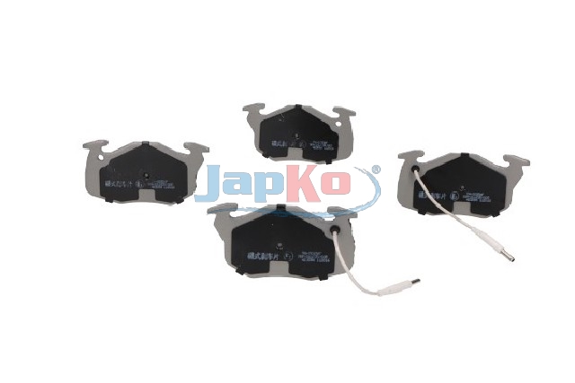 JAPKO Bremsbeläge vorne für Peugeot 106 II 306 Schrägheck Renault Clio I