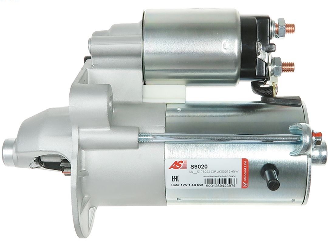 AS-PL Anlasser Starter 1.40kW für Ford Fiesta VI V Transit Courier Kombi