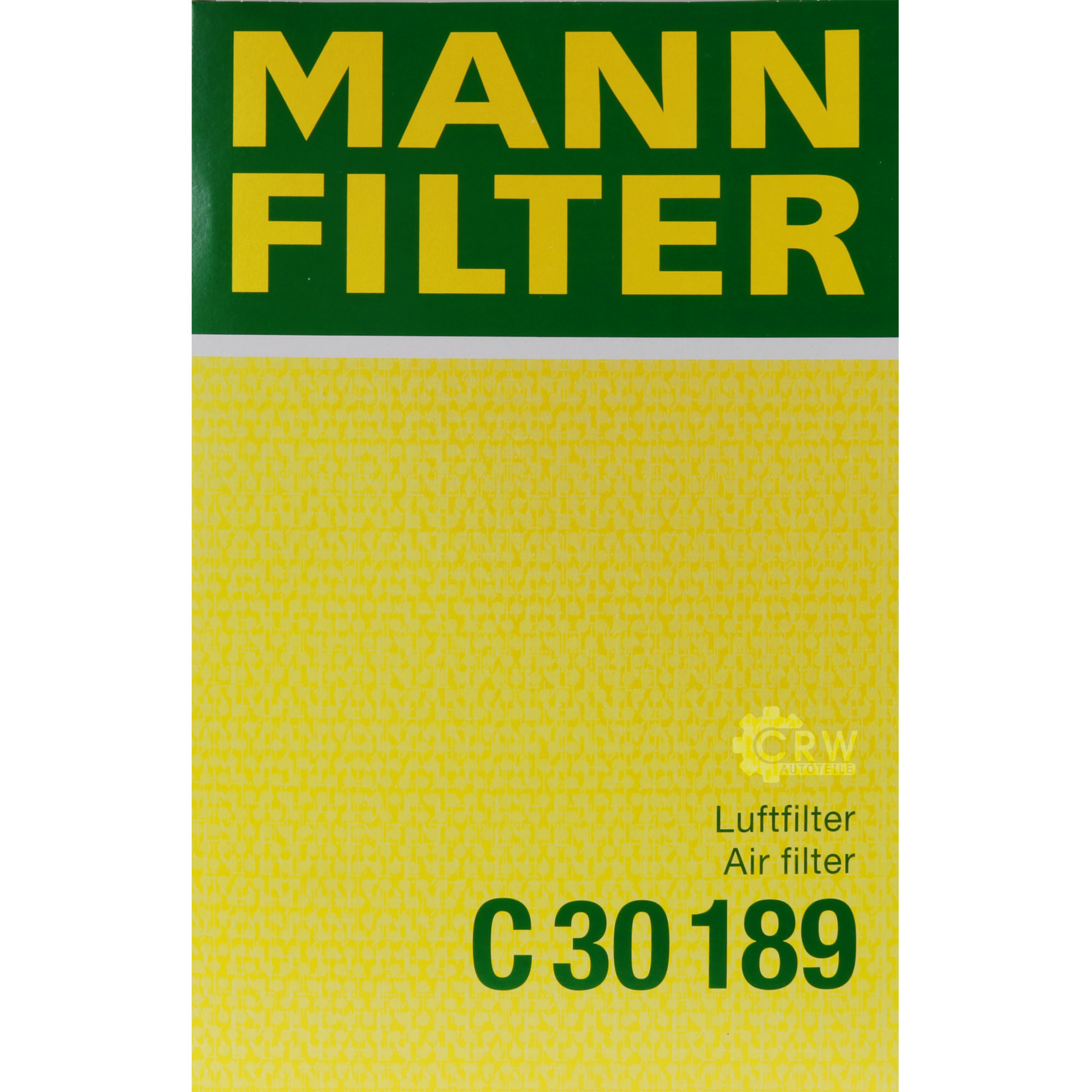 MANN-FILTER Luftfilter für Volvo V70 II P80_ 2.4 SW S60 I 384 2.0 T 2.5 TS XY