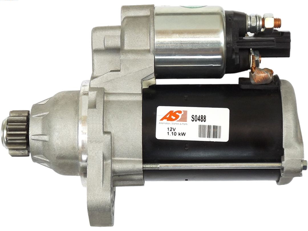 AS-PL Anlasser Starter 1.10kW für VW UP Polo Skoda Citigo Fabia III S0488