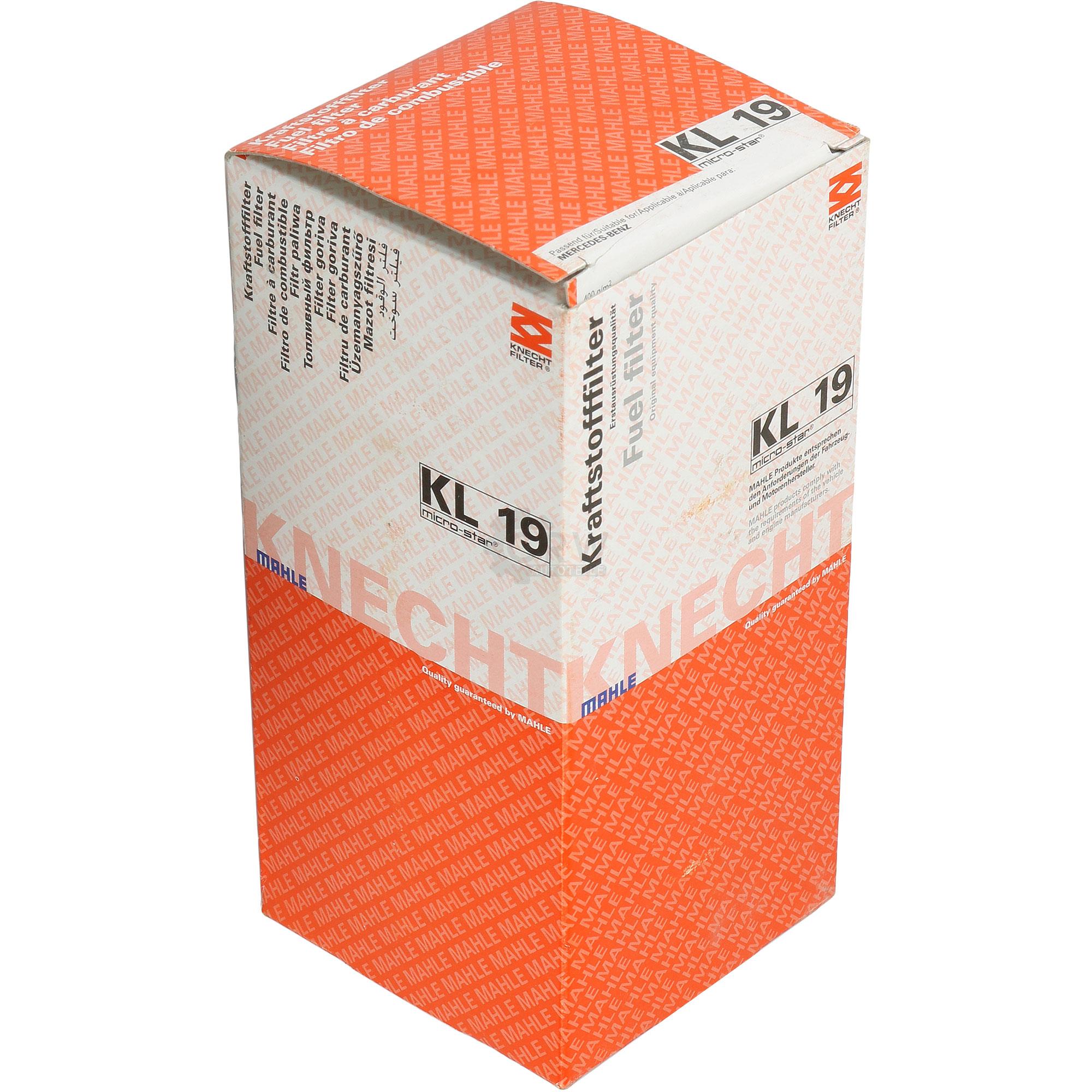 MAHLE Kraftstofffilter für Mercedes-Benz C-Klasse W202 190 W201 E 1.8 W124 230