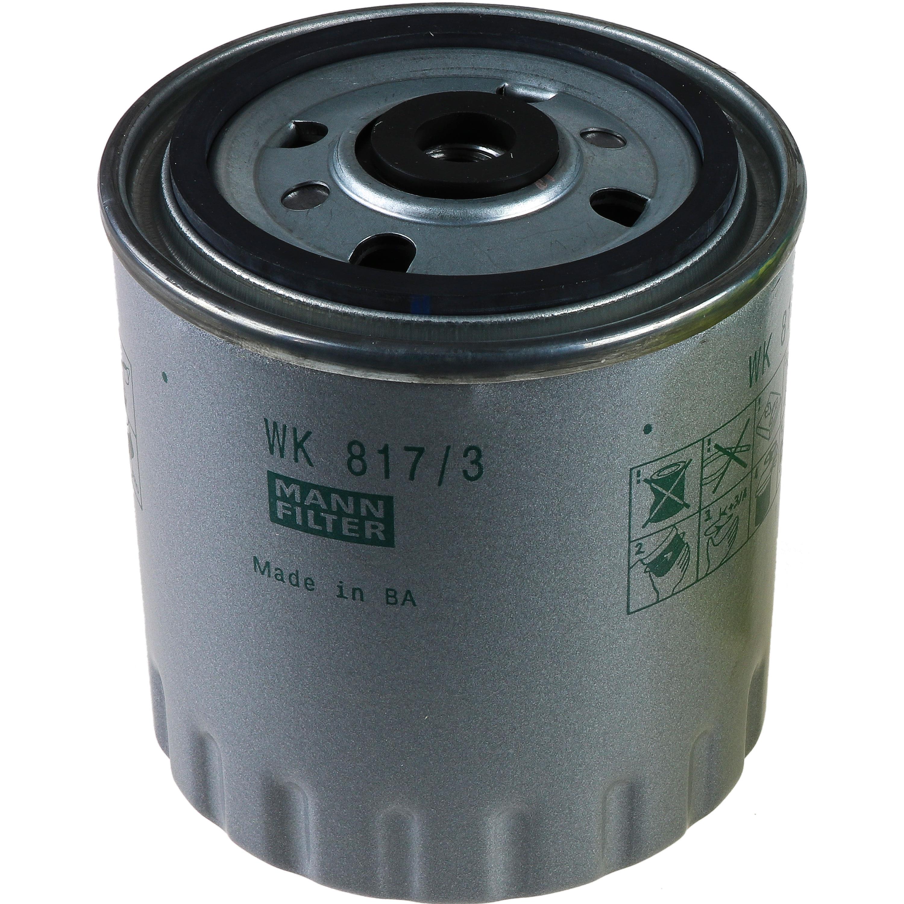 MANN-FILTER Kraftstofffilter WK 817/3 x Fuel Filter