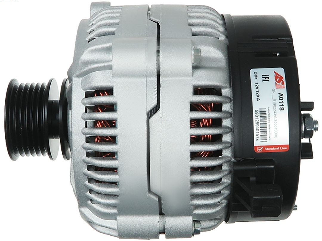 AS-PL Lichtmaschine Generator 120A 12V für VW Golf IV 1.6 1.9 TDI 2.3 V5 1.8 T
