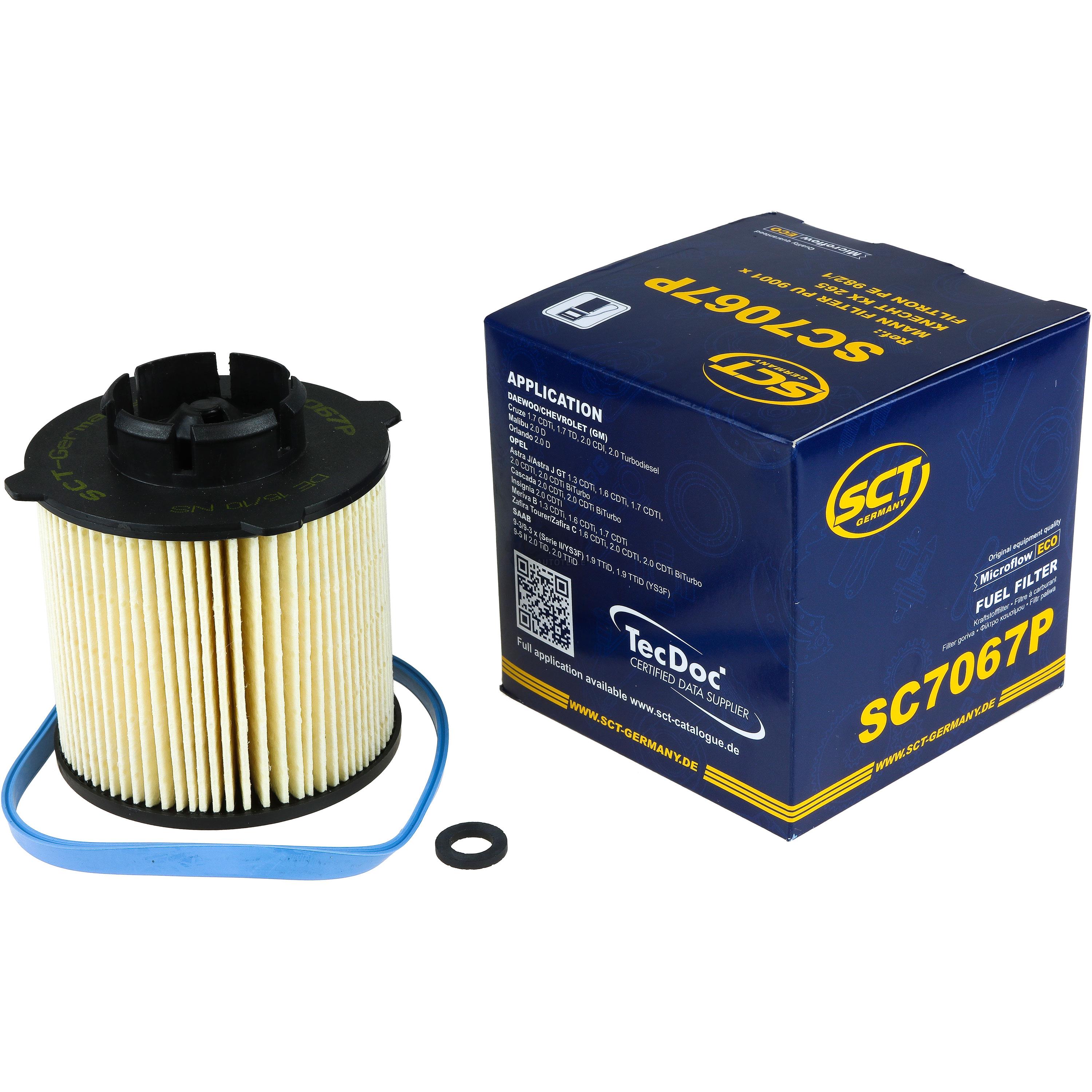 Kraftstofffilter für Opel Zafira Tourer C P12 2.0 CDTi 1.6 Astra J