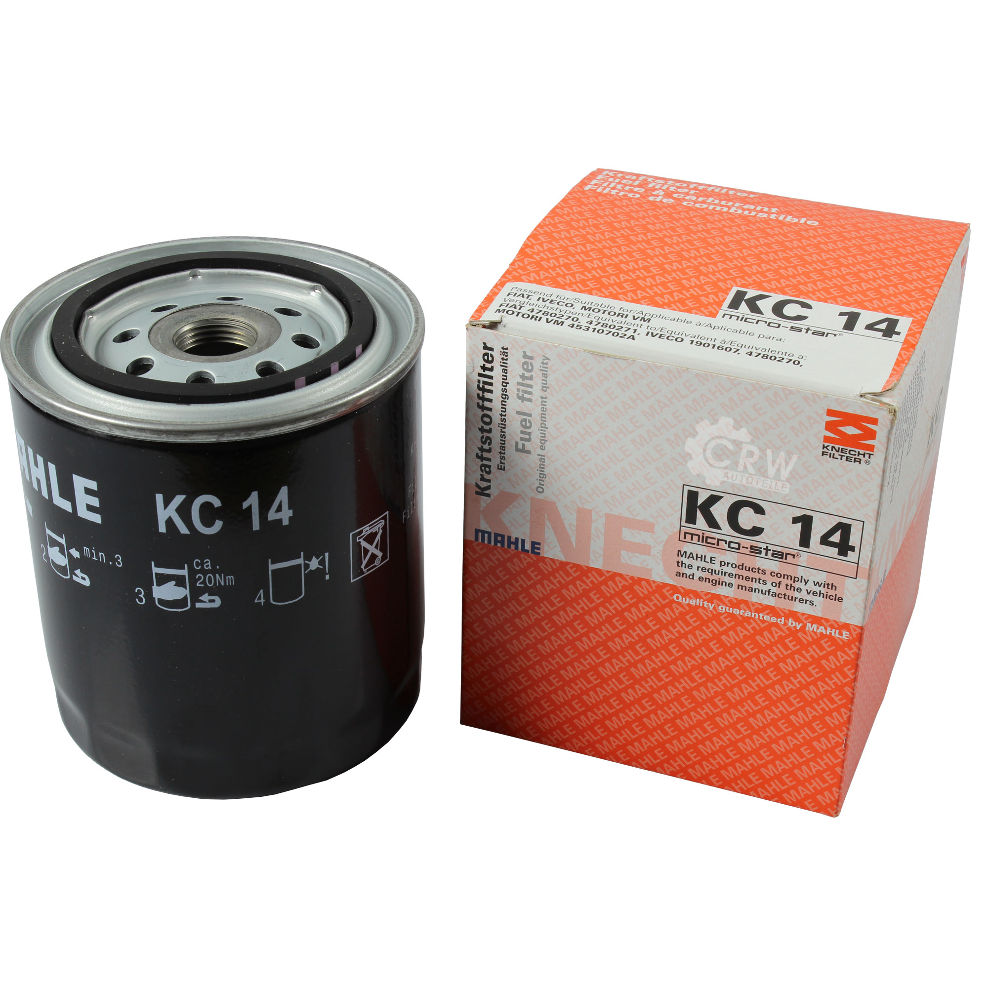 MAHLE / KNECHT Kraftstofffilter KC 14 Fuel Filter