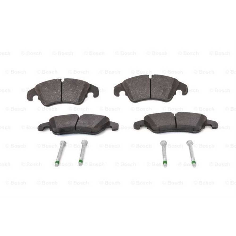 BOSCH Satz Bremsen Bremsbeläge + Bremsscheiben belüftet vorne für Audi Q5 8RB 8R
