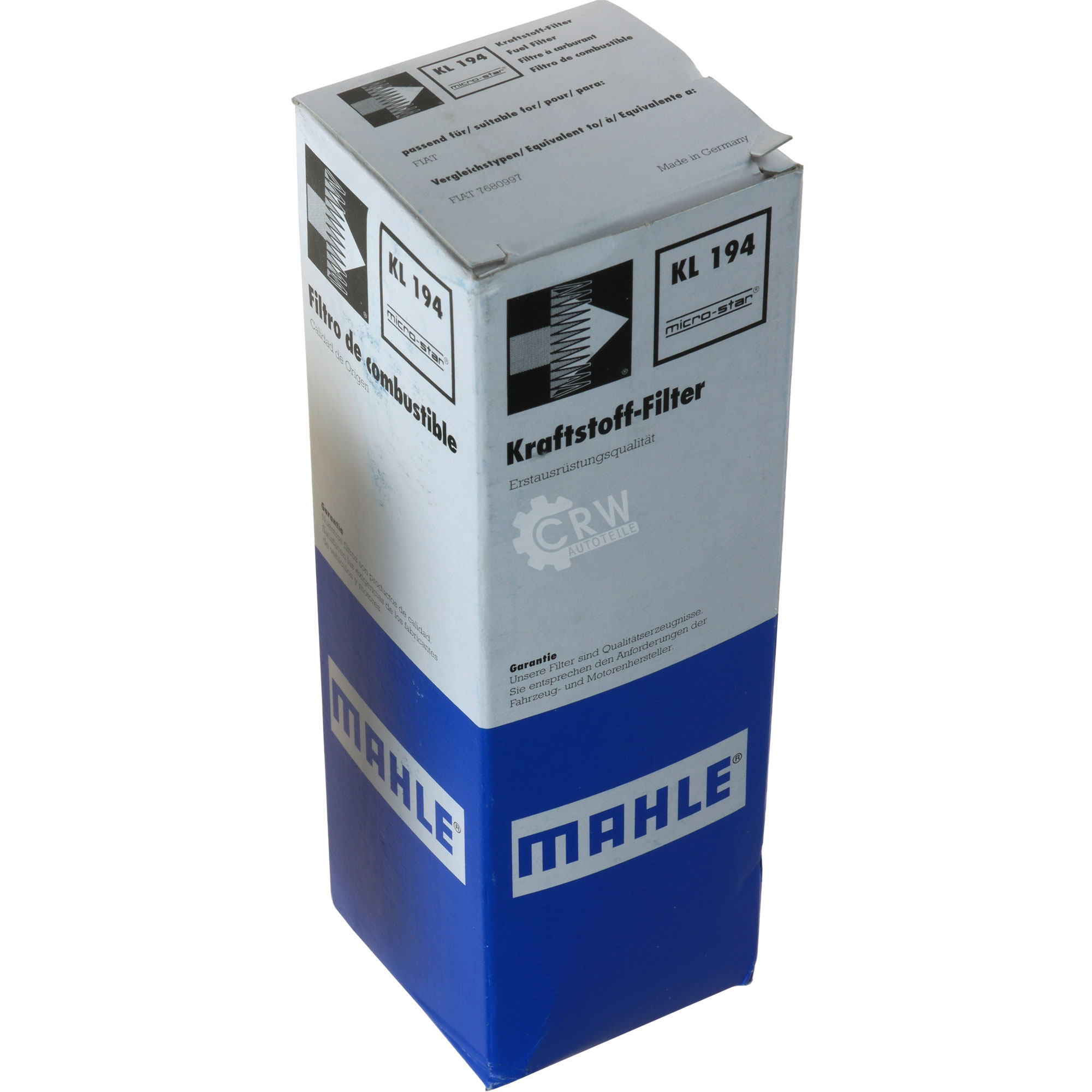 MAHLE Kraftstofffilter passend für Fiat Cinquecento 170 1.1 Sporting