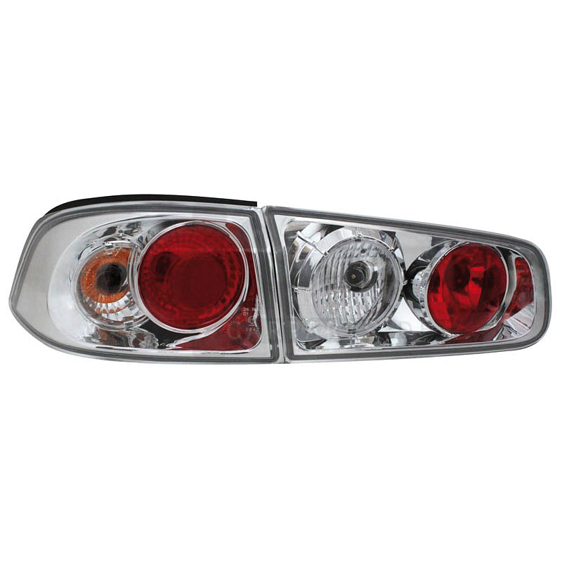 2 x Rückleuchten Heckleuchte für Renault Laguna 01-05 crystal / Klarglas JQU