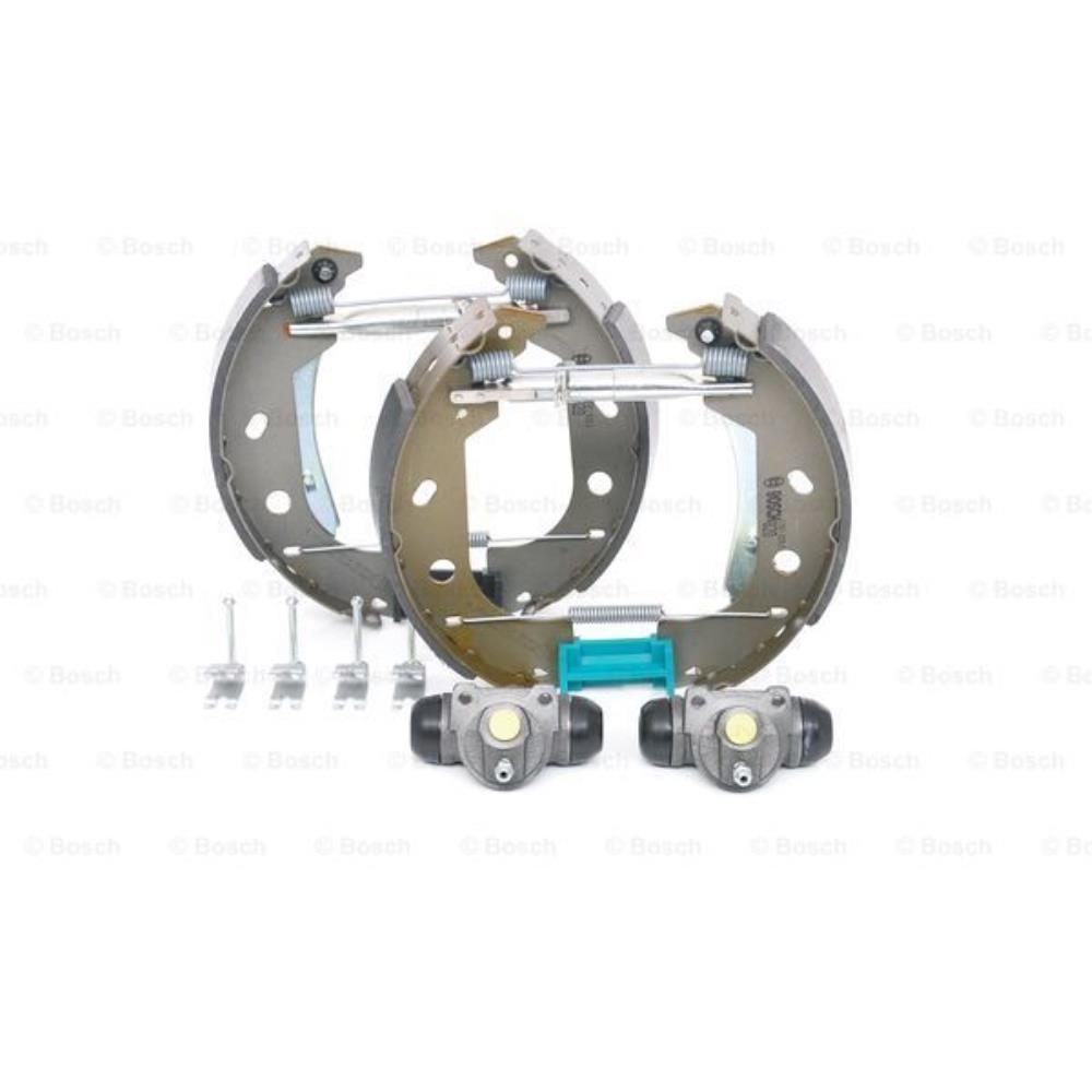 BOSCH Bremsbackensatz Hinterachse für Fiat Multipla 186 1.6 100 16V 1.9 JTD