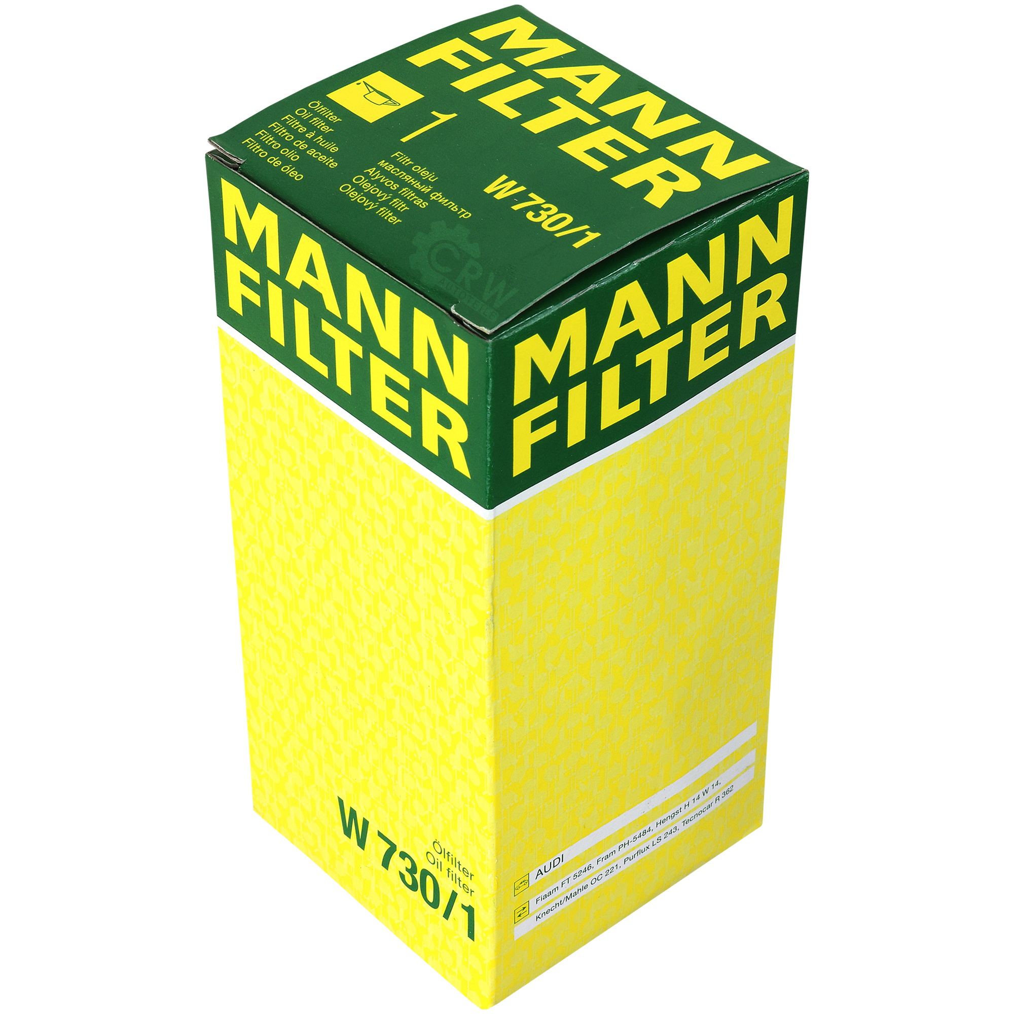 MANN-FILTER Ölfilter W 730/1 Oil Filter