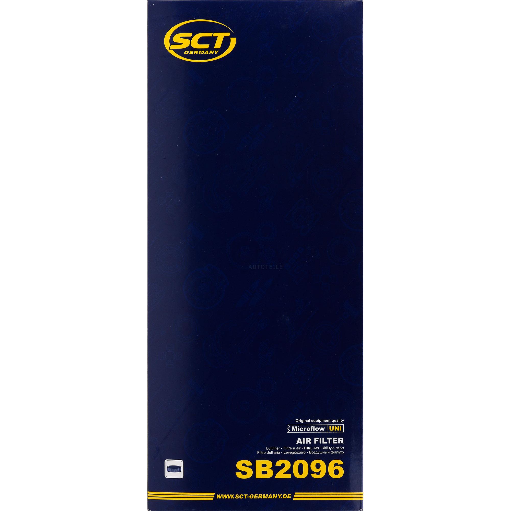 SCT Luftfilter Motorluftfilter SB 2096 Air Filter
