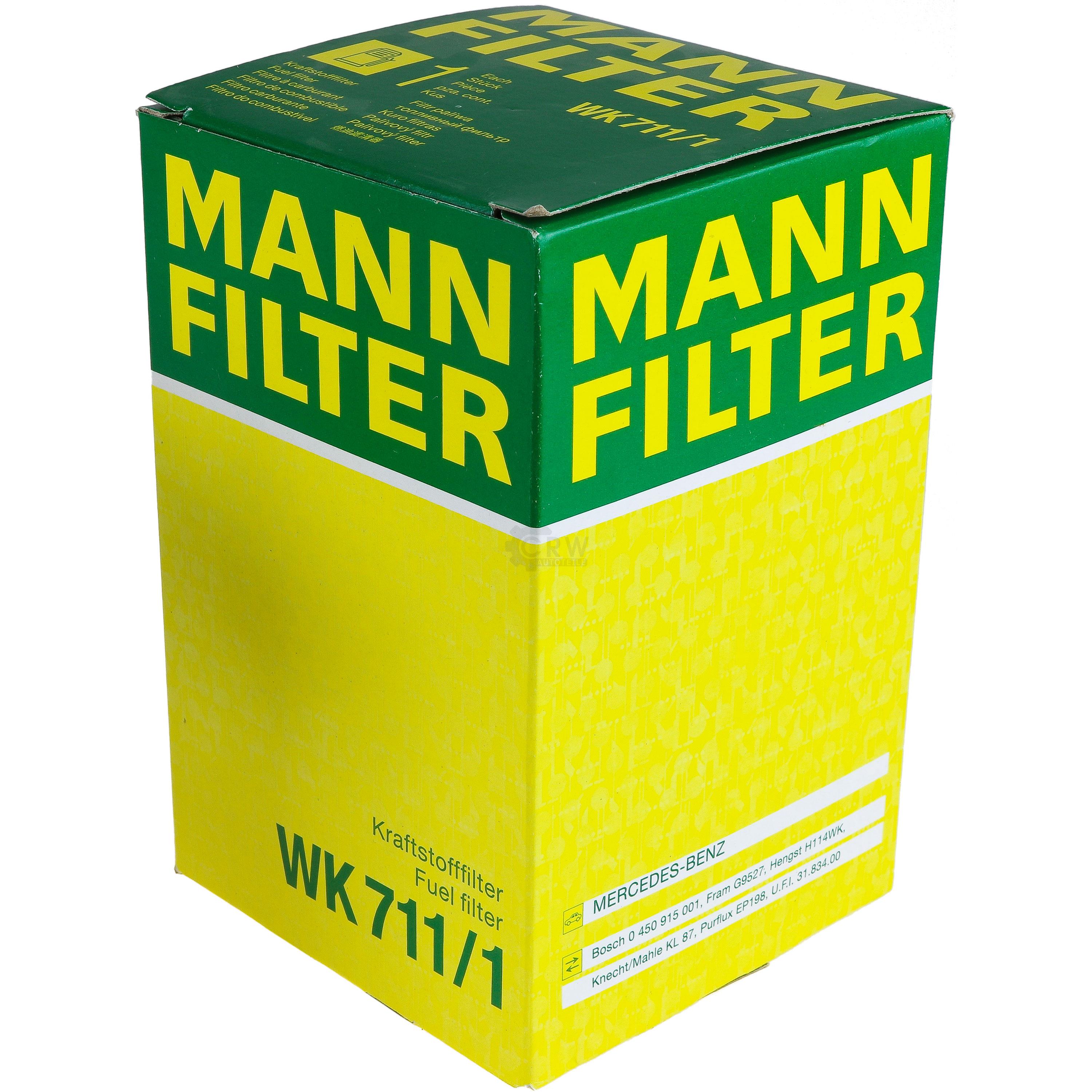 Kraftstofffilter WK 711/1 für Mercedes-Benz A-Klasse W168 Vaneo 414