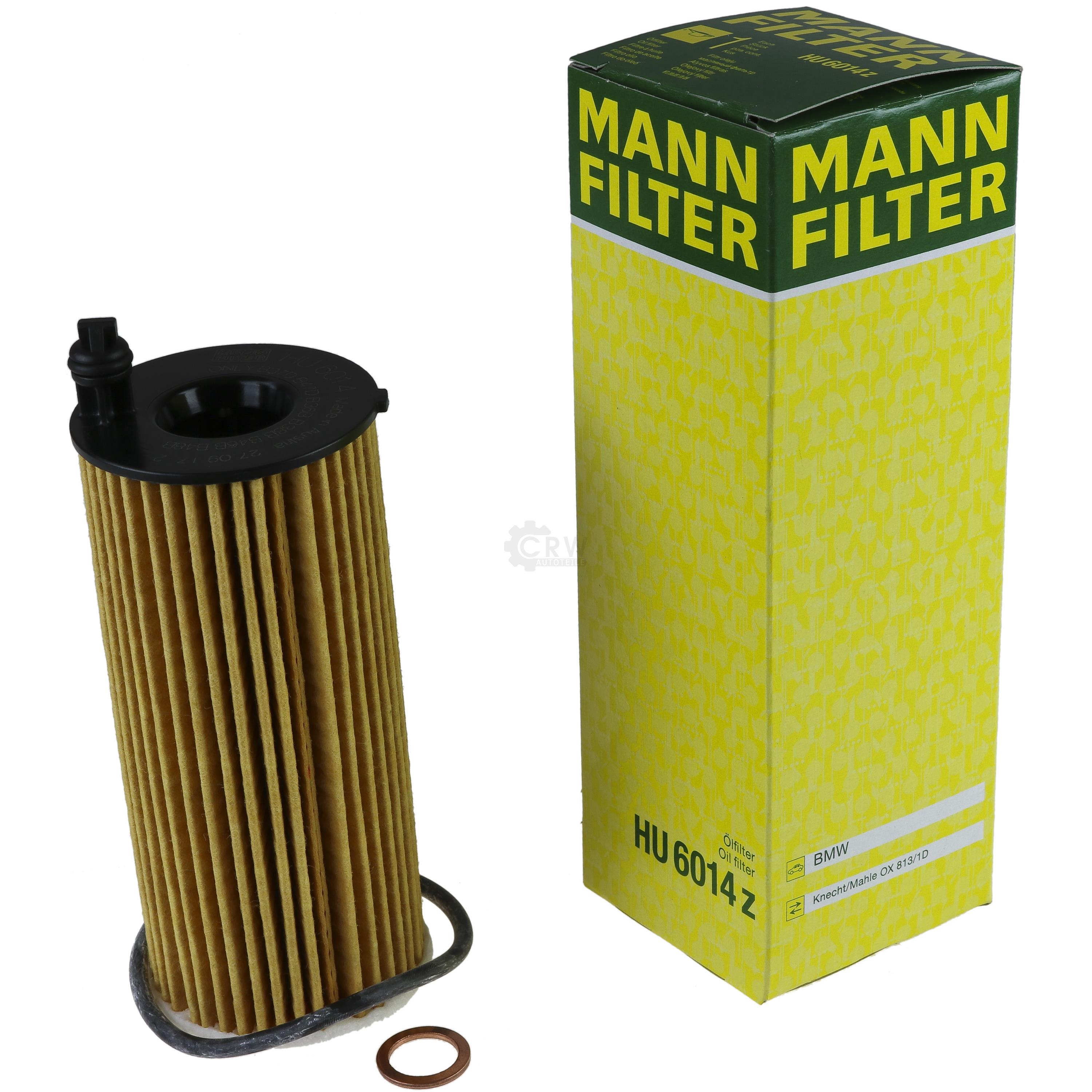 MANN-FILTER Ölfilter HU 6014 z Oil Filter