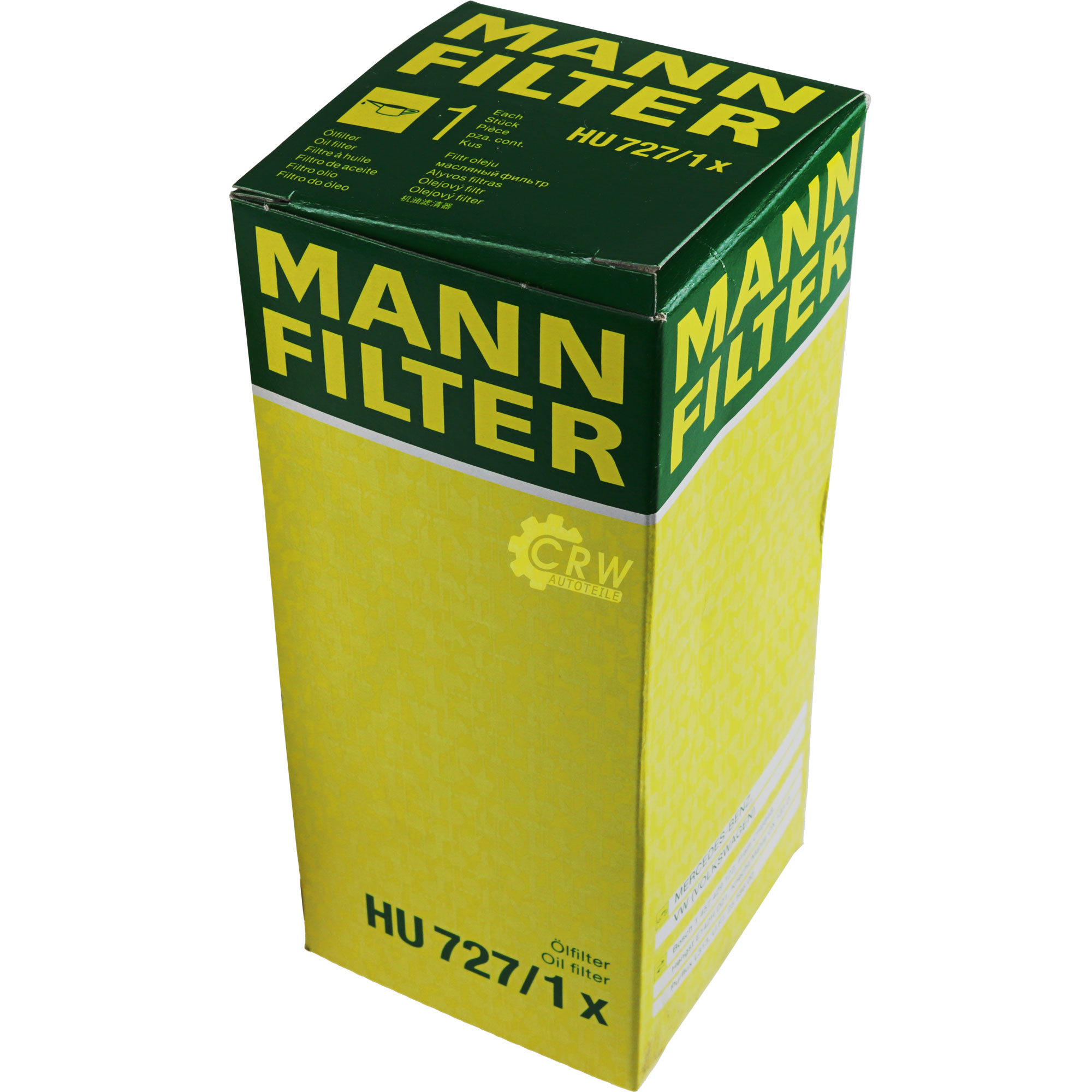 MANN-FILTER Ölfilter HU 727/1 x Oil Filter
