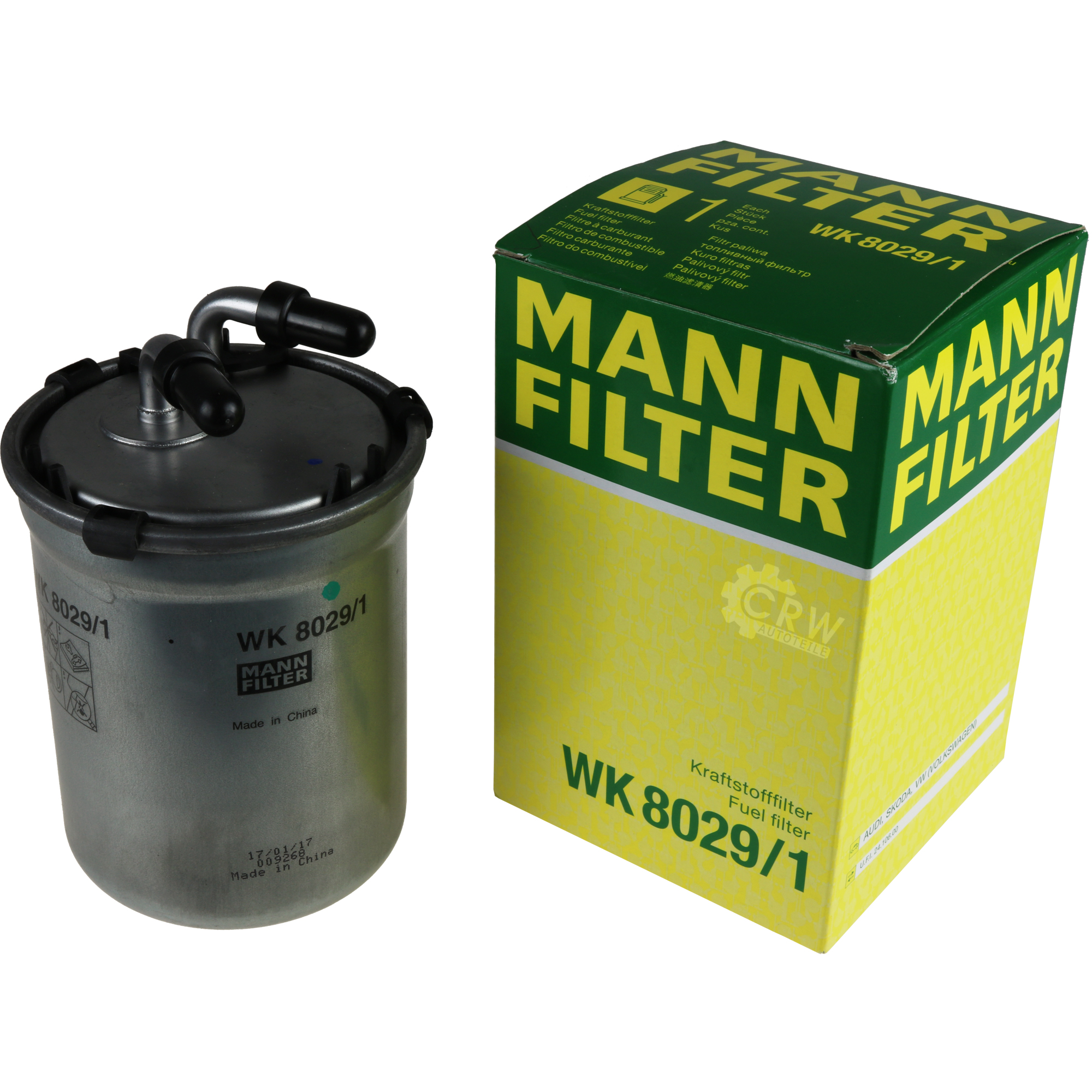 MANN-FILTER Kraftstofffilter WK 8029/1 Fuel Filter