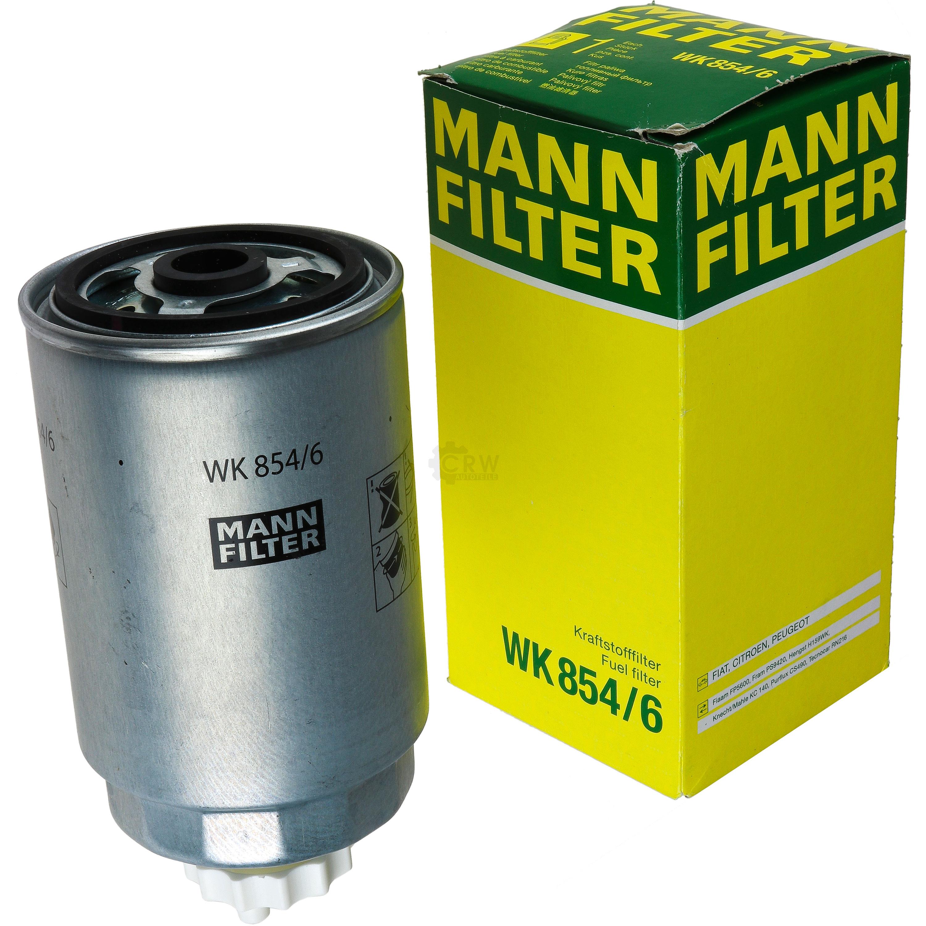 MANN-FILTER Kraftstofffilter WK 854/6 Fuel Filter