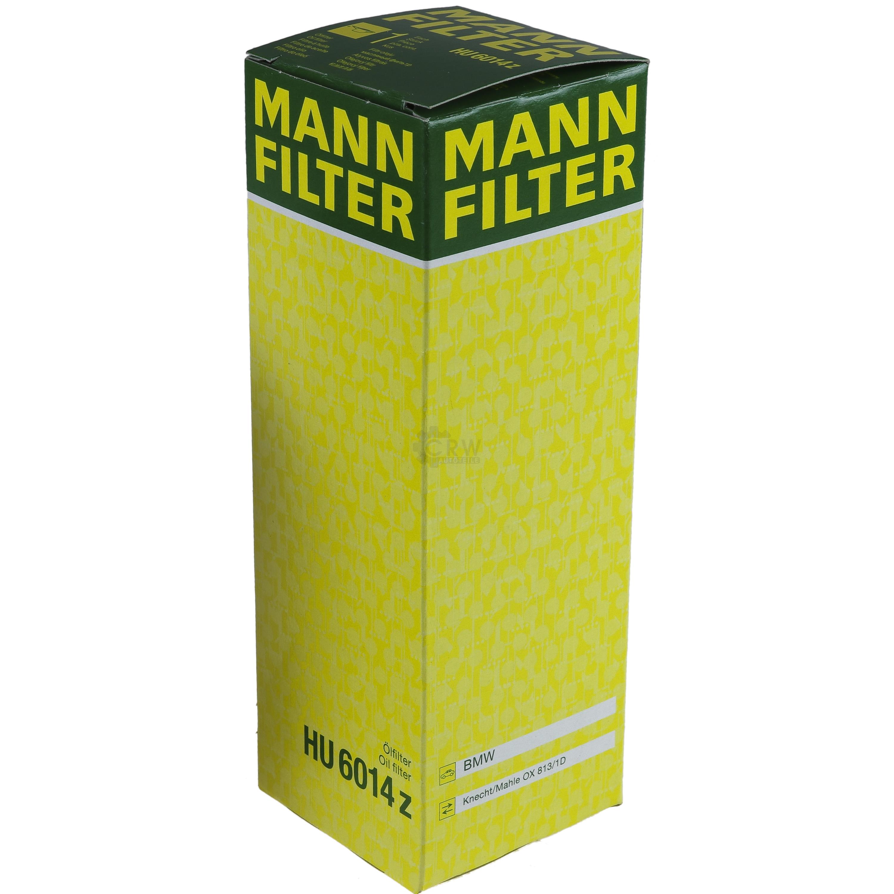 MANN-FILTER Ölfilter HU 6014 z Oil Filter