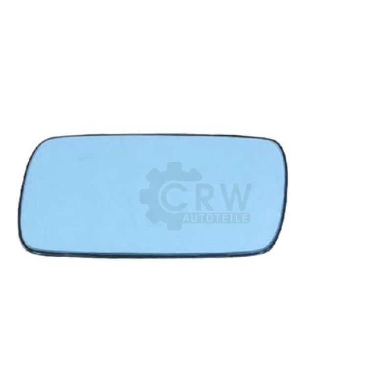 Außenspiegelglas links für BMW E30 82-94 beheizbar blau getönt Spiegelglas HKN