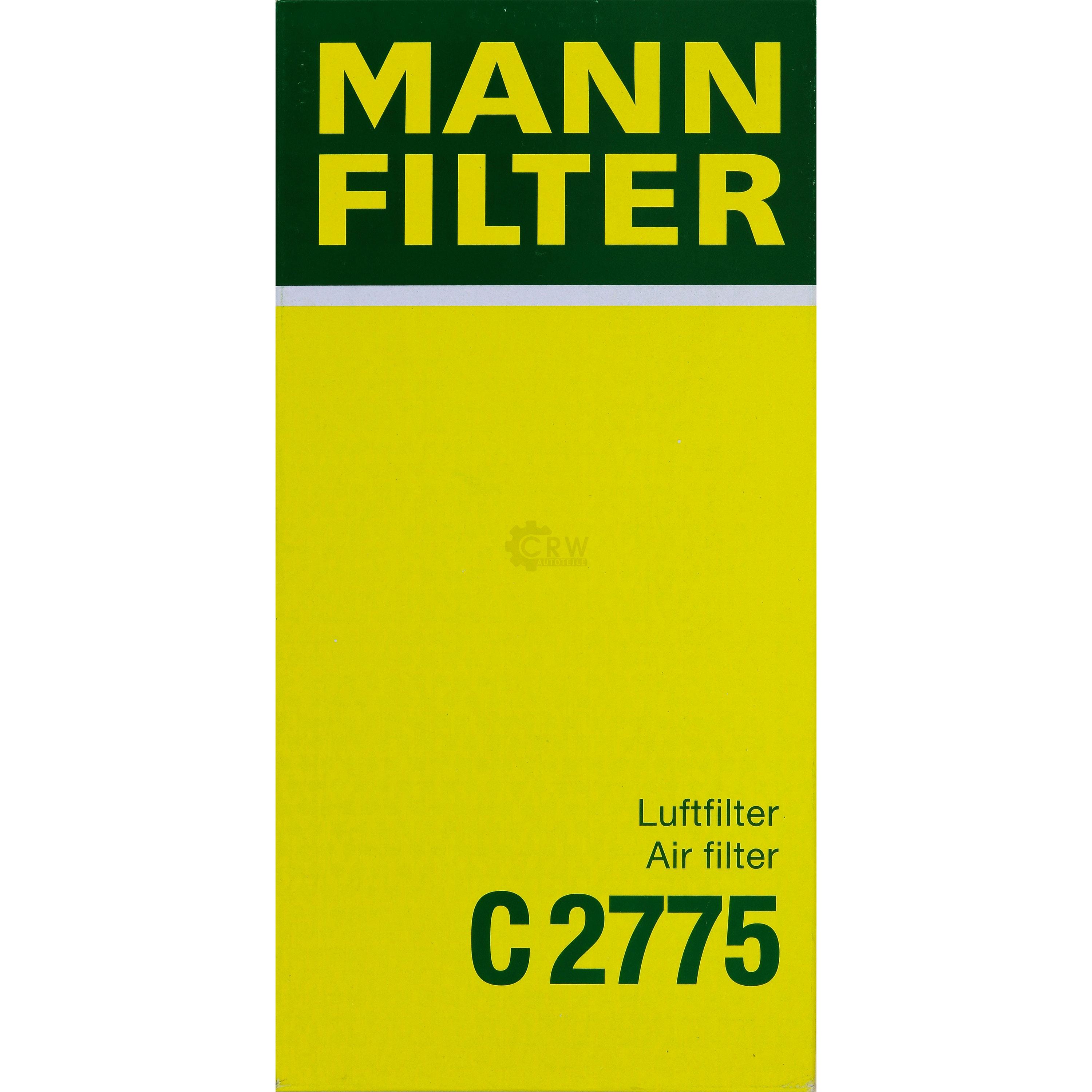 MANN-FILTER Luftfilter für KIA Rio II JB 1.4 16V 1.6 CVVT Hyundai Accent III MC