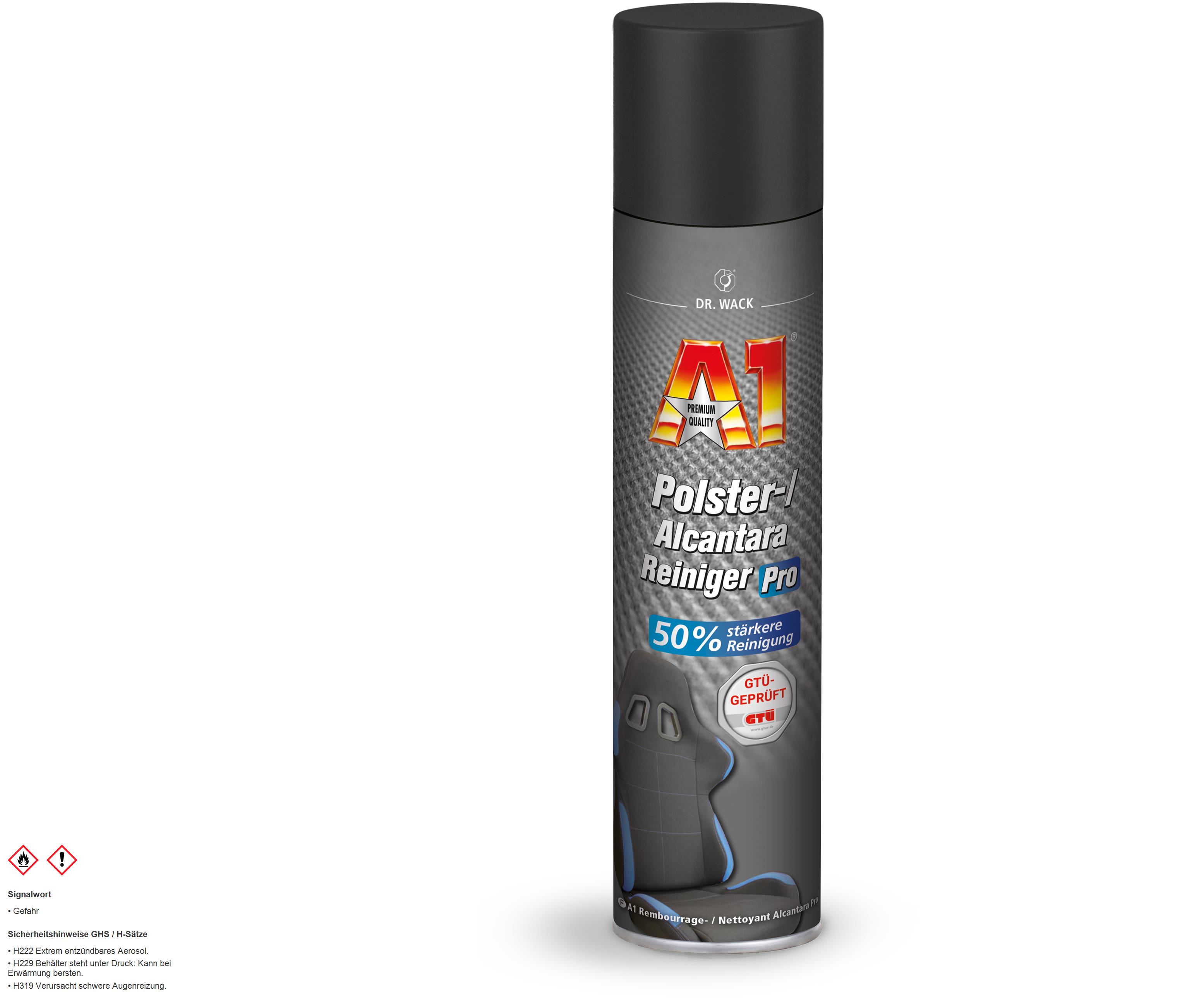 Dr.Wack A1 Polster-/Alcantara Reiniger Pro Polster-Schaum-Reiniger 400 ml