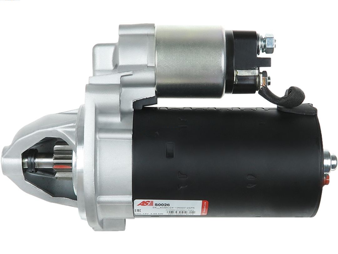 AS-PL Anlasser Starter 2.00kW für Mercedes-Benz Sprinter 4-T Bus S0026