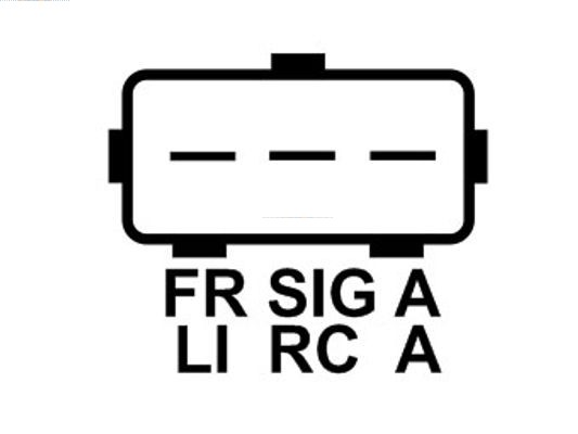 AS-PL Lichtmaschine Generator 115A 12V für Ford Mondeo III Turnier 2.0 TDCi