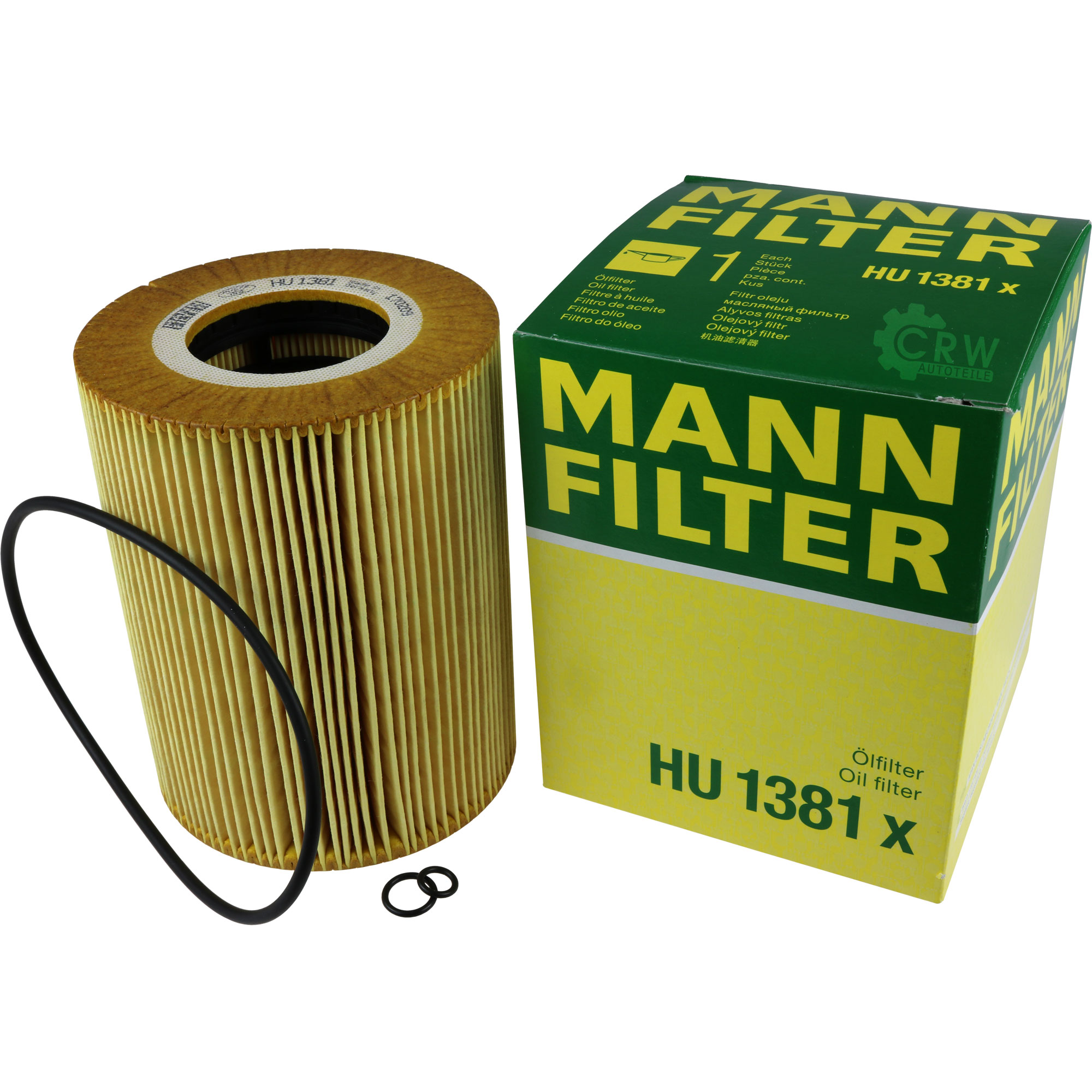 MANN-FILTER Ölfilter Oelfilter HU 1381 x Oil Filter