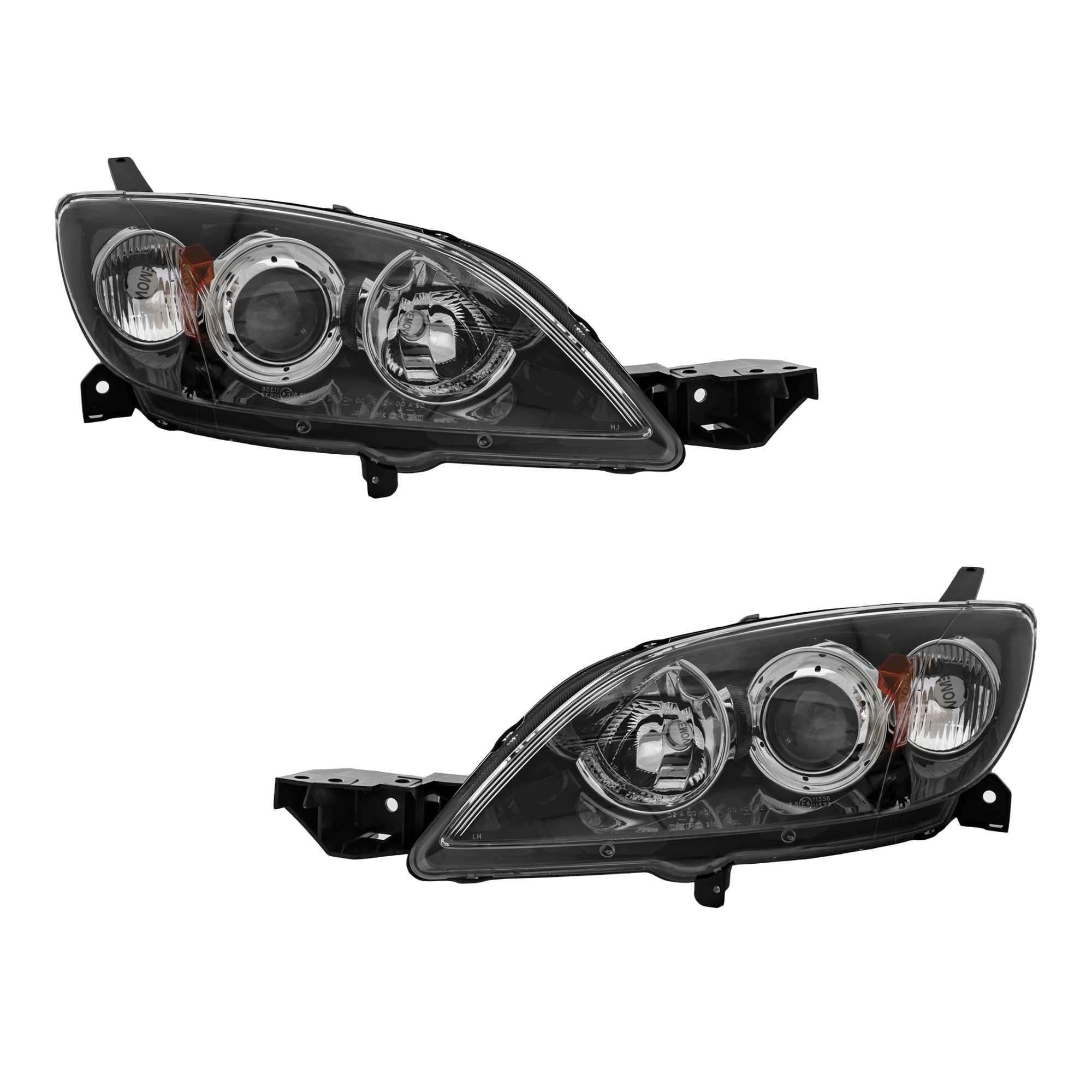 Halogen Scheinwerfer Set links & rechts Hauptscheinwerfer HB3/H7 für Mazda 3