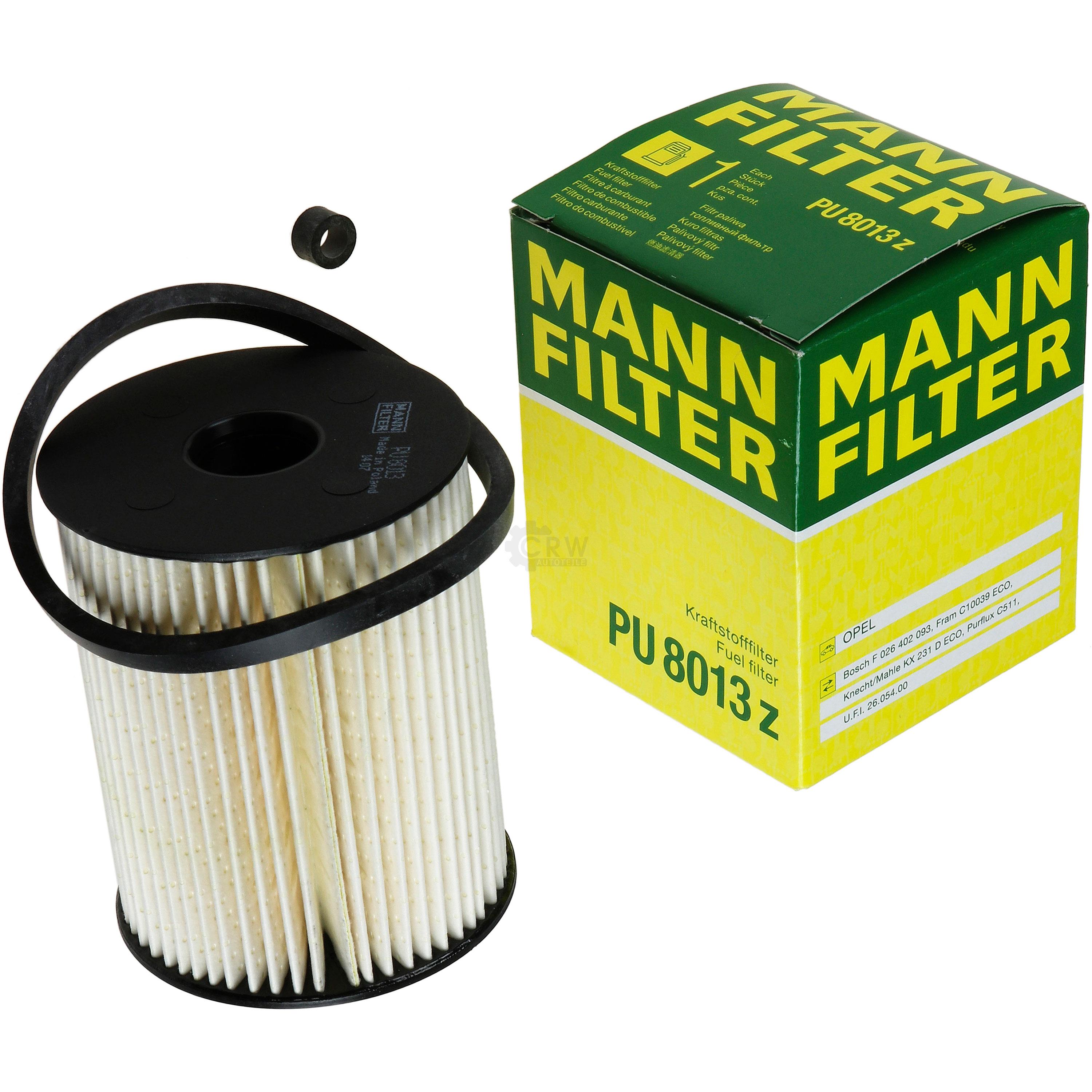 MANN-FILTER Kraftstofffilter PU 8013 z Fuel Filter