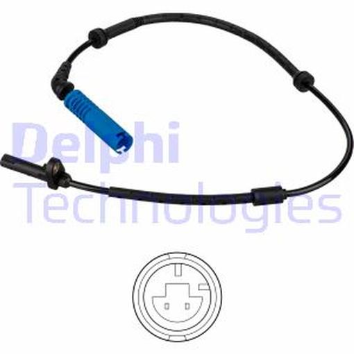 DELPHI Sensor, Raddrehzahl SS20546