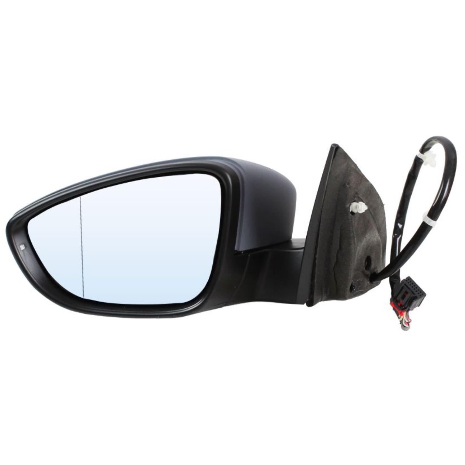 ABAKUS 4024M07 Außenspiegel links elektrisch mit Blinklicht für VW Passat CC 357