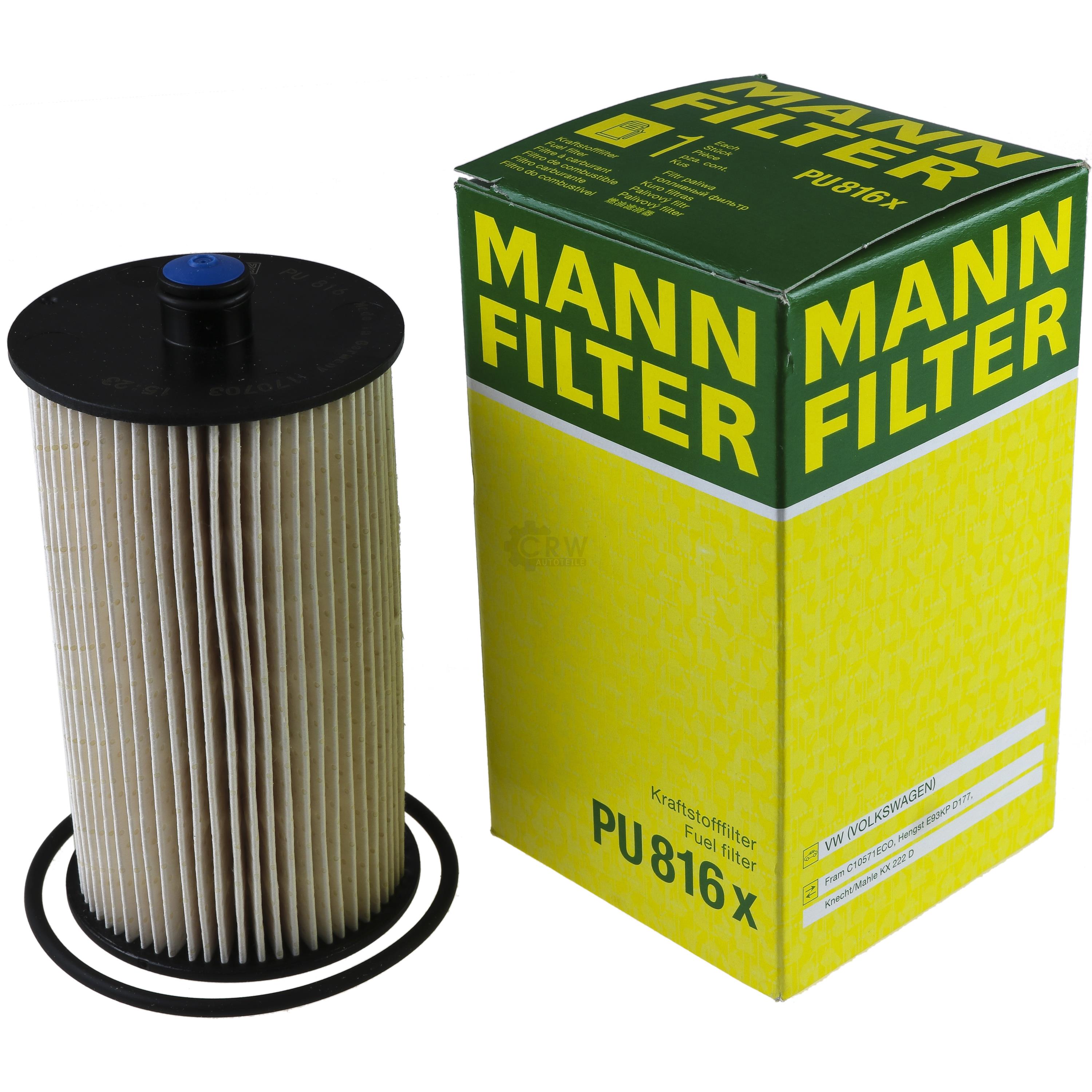 MANN-FILTER Kraftstofffilter PU 816 x Fuel Filter