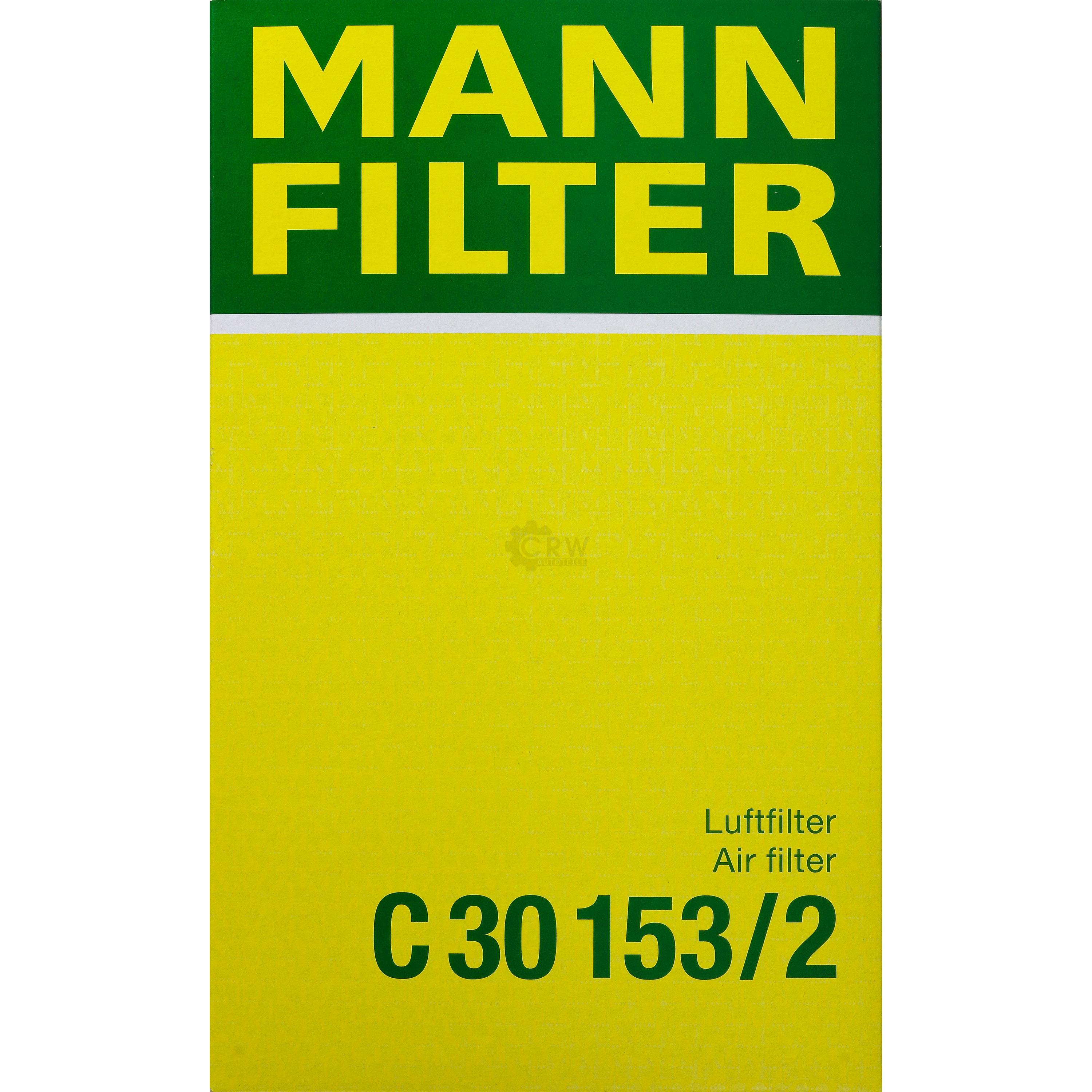 MANN-FILTER Luftfilter für BMW 7er E65 E66 E67 745i Li 735i Alpina B7 4.4