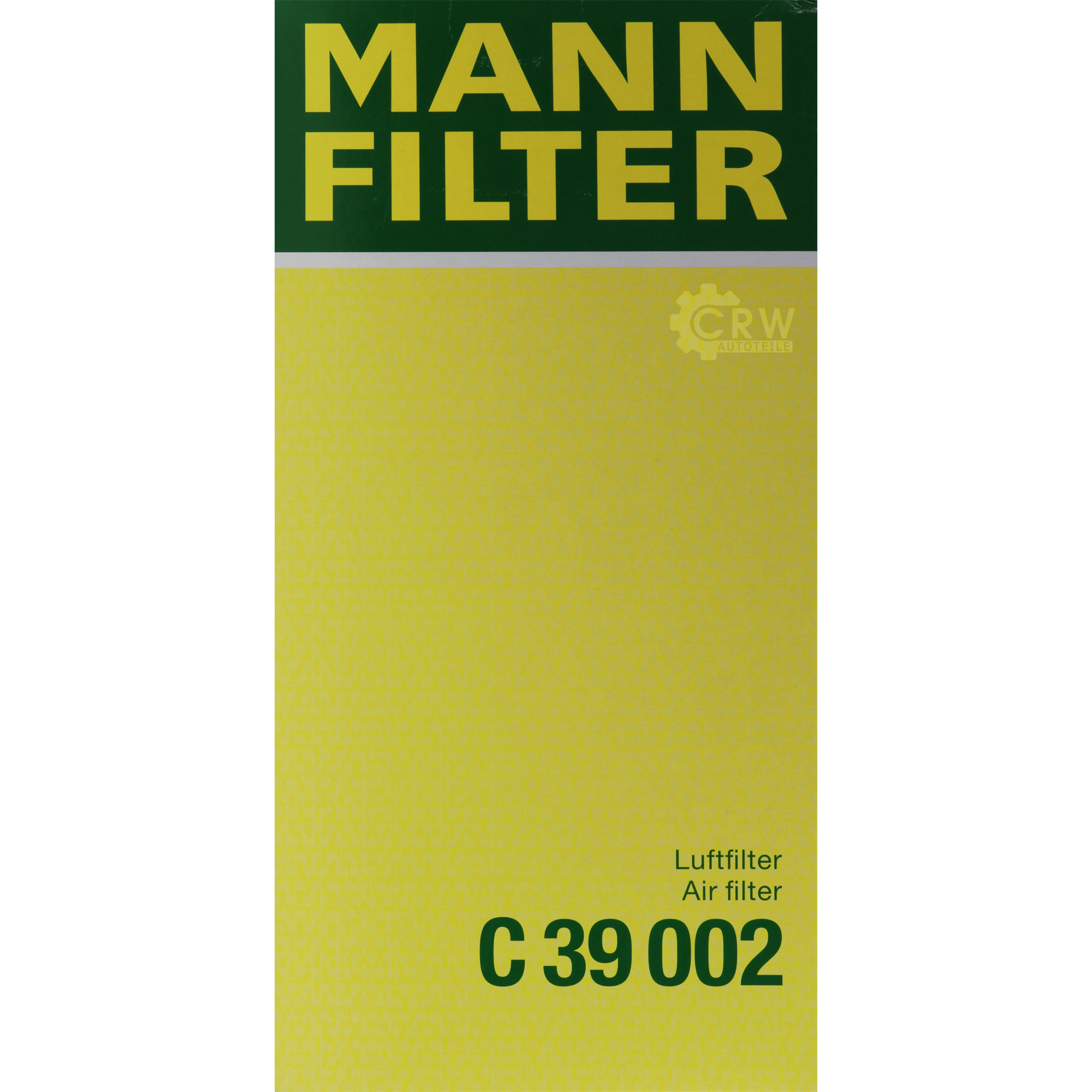 MANN-FILTER Luftfilter für VW Touareg 7P5 3.0 V6 TDI 4.2 V8 7LA 7L6 7L7 2.5