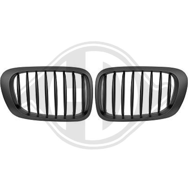 Design Grill Kühlergrill Set für BMW 3er E46 99-03 1023537