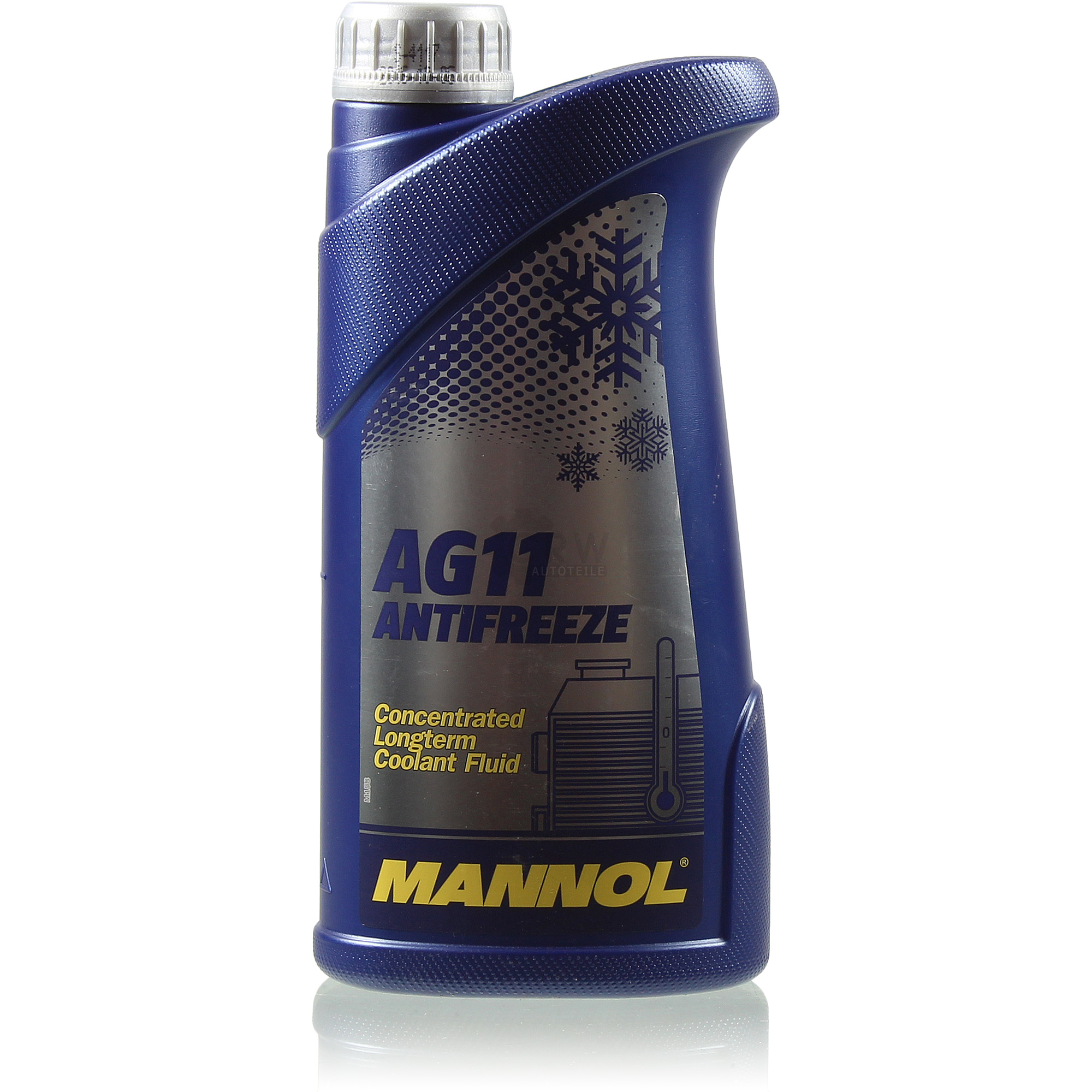 Kühlflussigkeit MANNOL Antifreeze AG11 1 L Special Frostschutz Farbe: blau