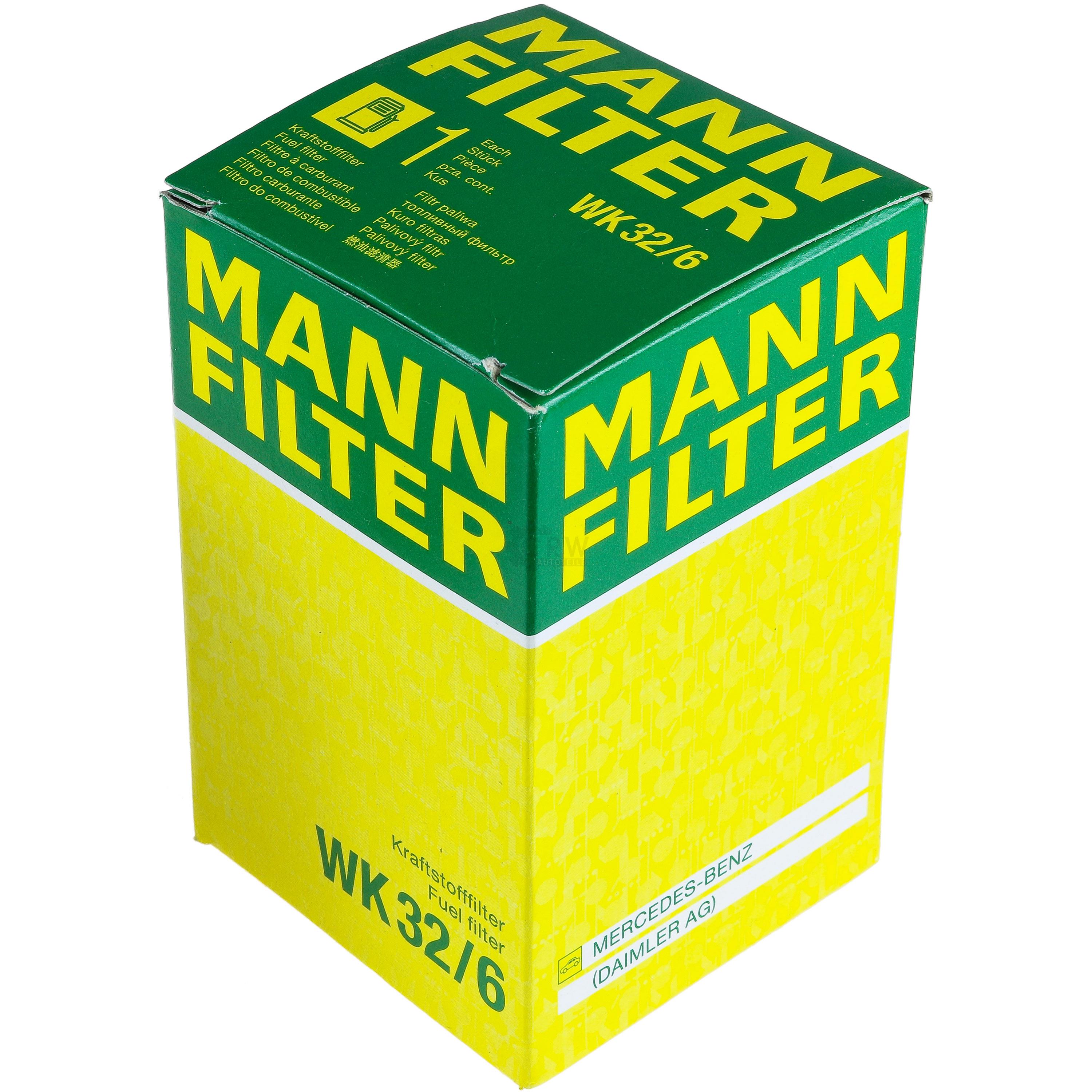 MANN-FILTER Kraftstofffilter WK 32/6 Fuel Filter