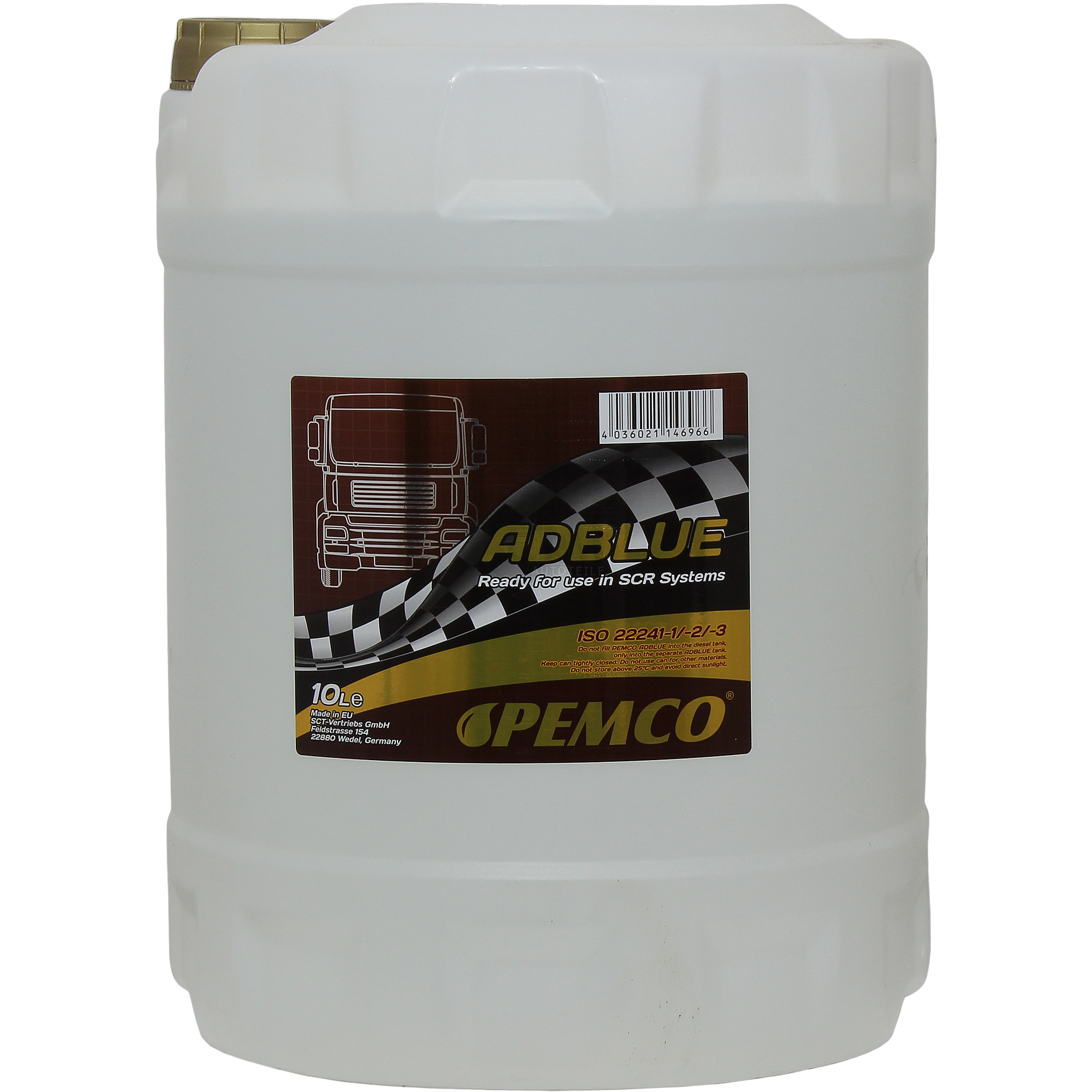 PEMCO 1x10 Liter ready-to-use AdBlue® Kraftstoffadditiv Harnstofflösung PM3001