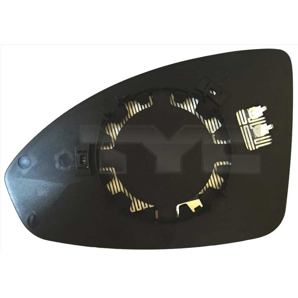 TYC Spiegelglas Außenspiegel rechts für Chevrolet Cruze J300 J308 J305