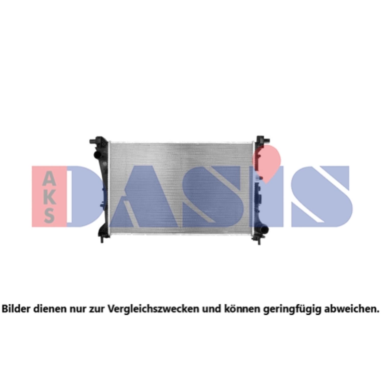 Wasserkühler Motorkühler gelötet für Fiat Tipo Schrägheck 356_ 1.4